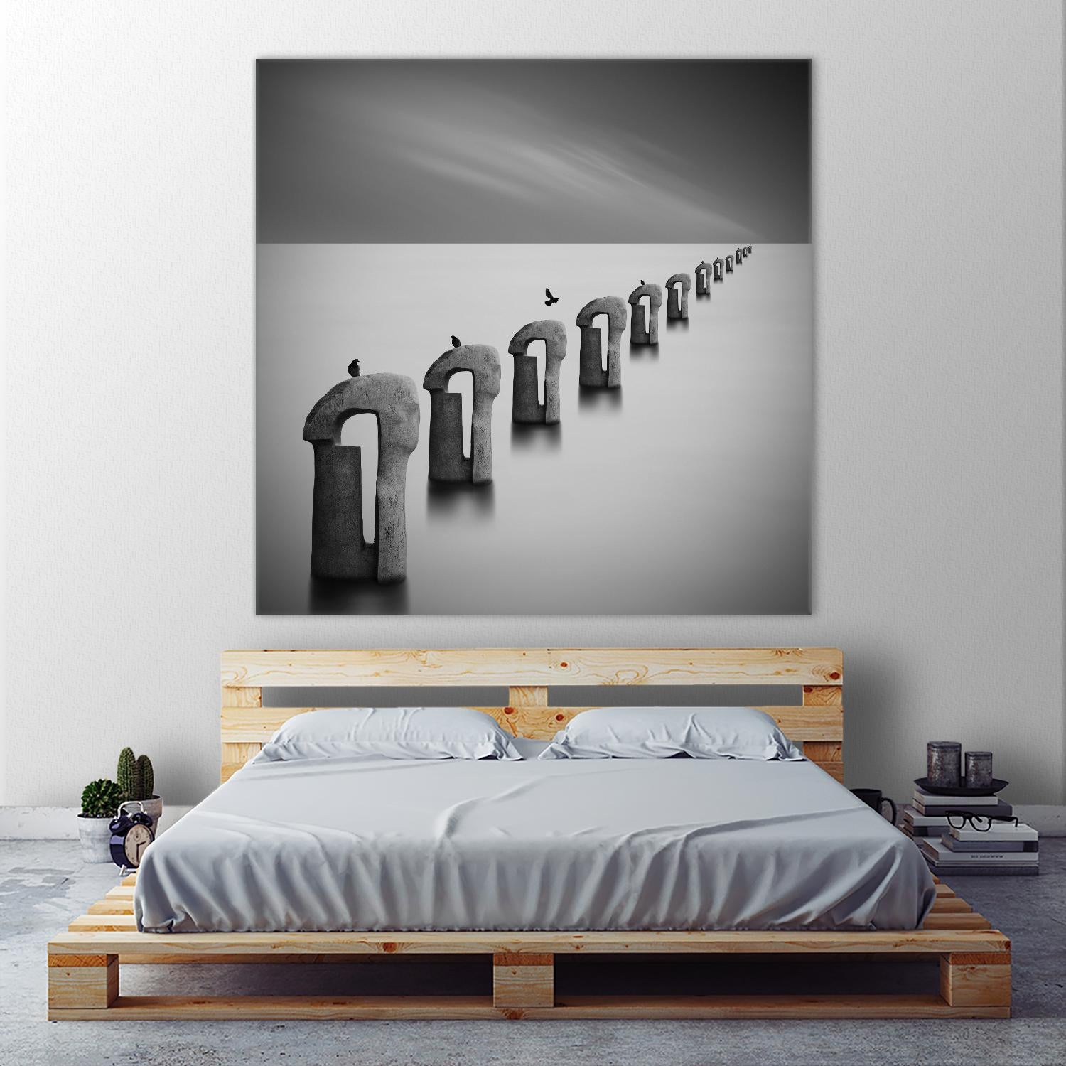 Horizon by Pexels on GIANT ART - white photo art