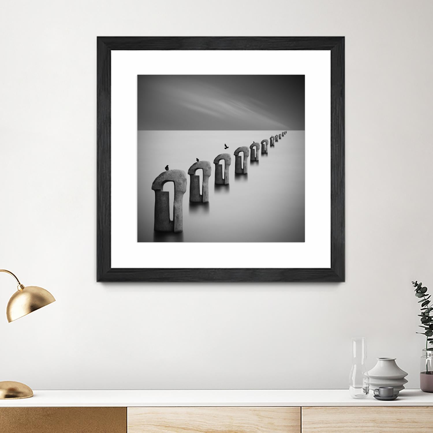 Horizon by Pexels on GIANT ART - white photo art