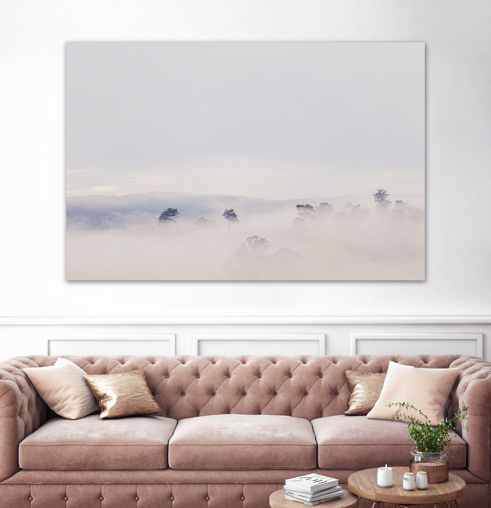 Top Trees by Pexels on GIANT ART - grey landscape