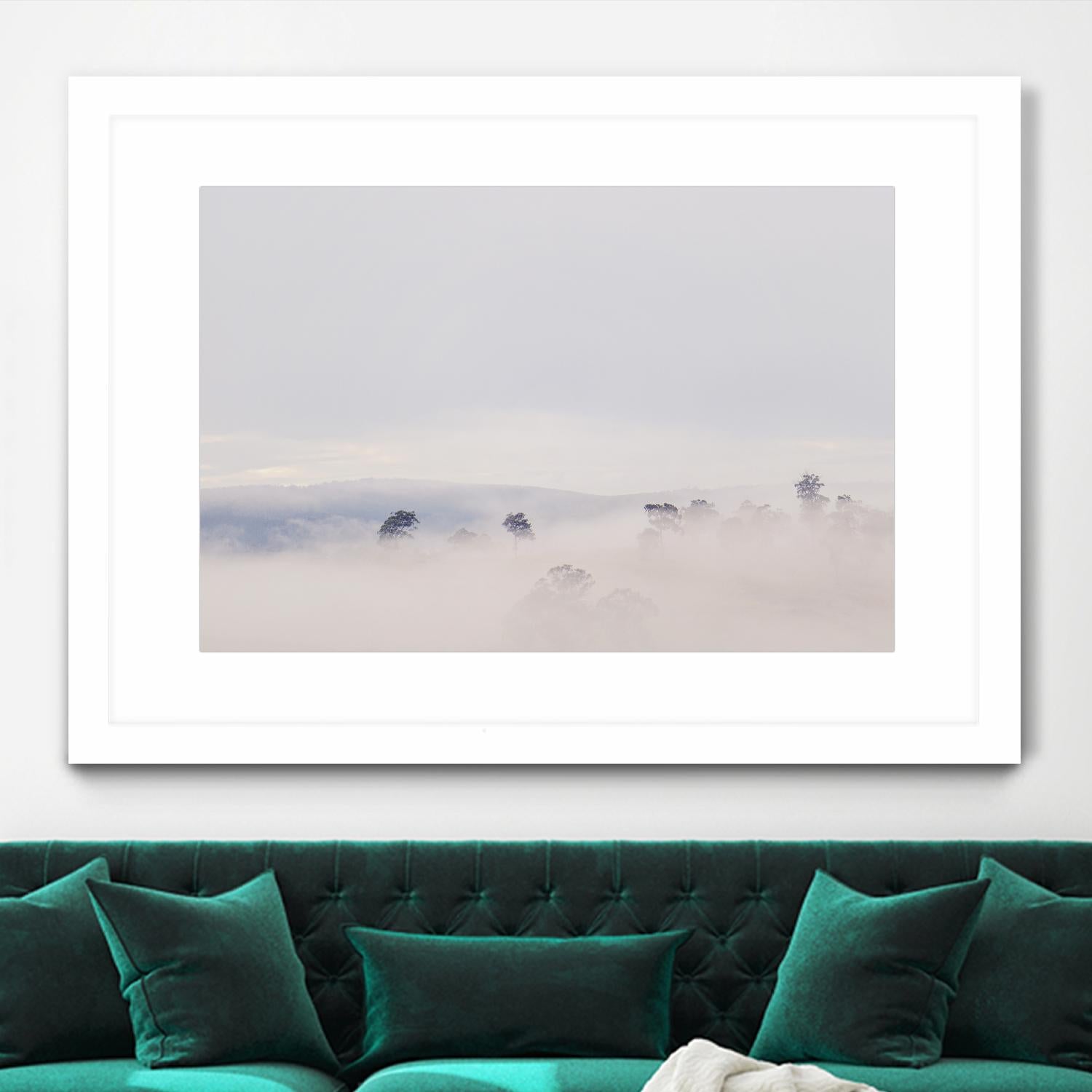 Top Trees by Pexels on GIANT ART - white landscape