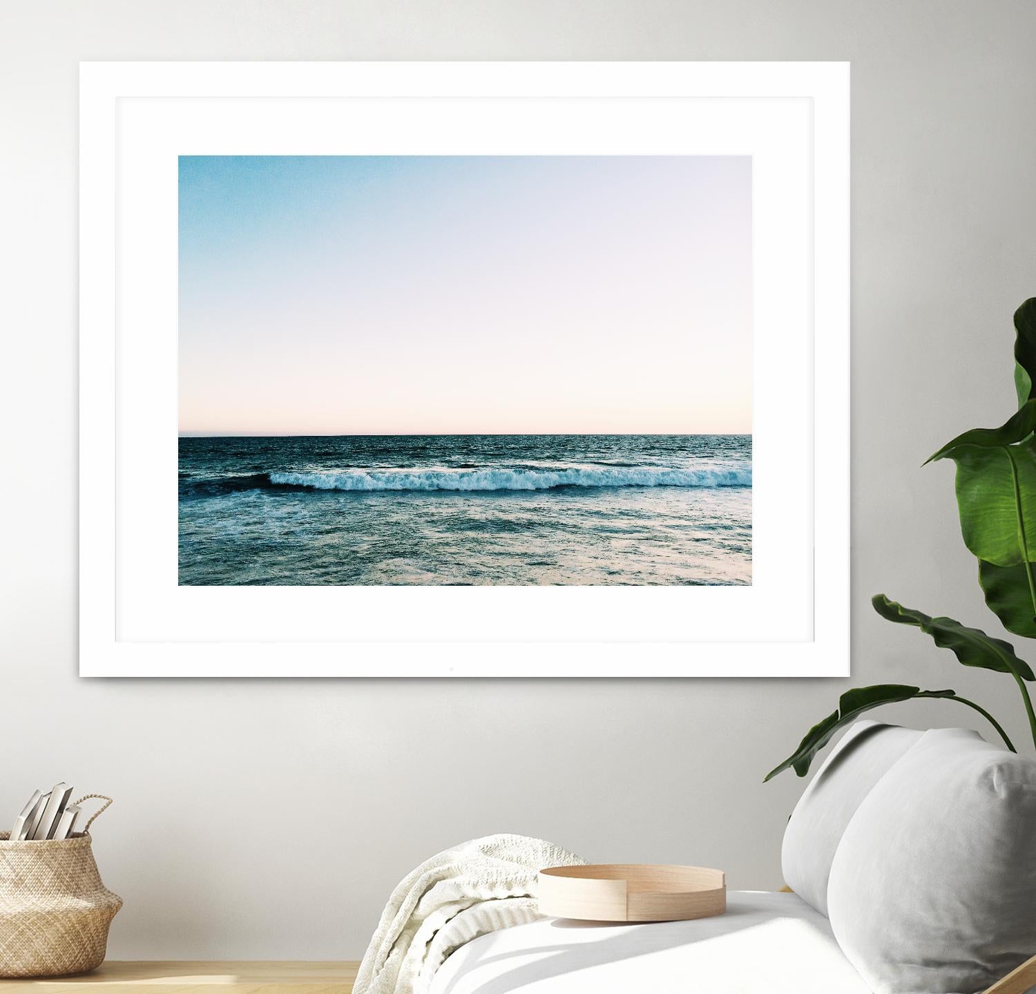 Ocean by Pexels on GIANT ART - white sea scene