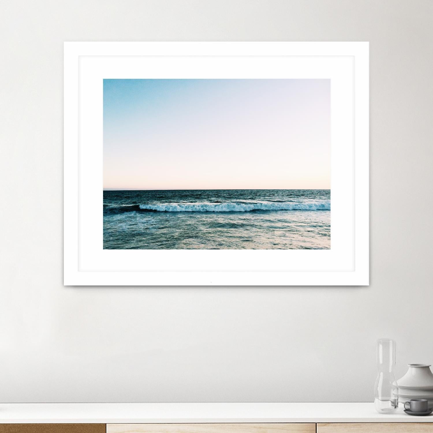 Ocean by Pexels on GIANT ART - white sea scene