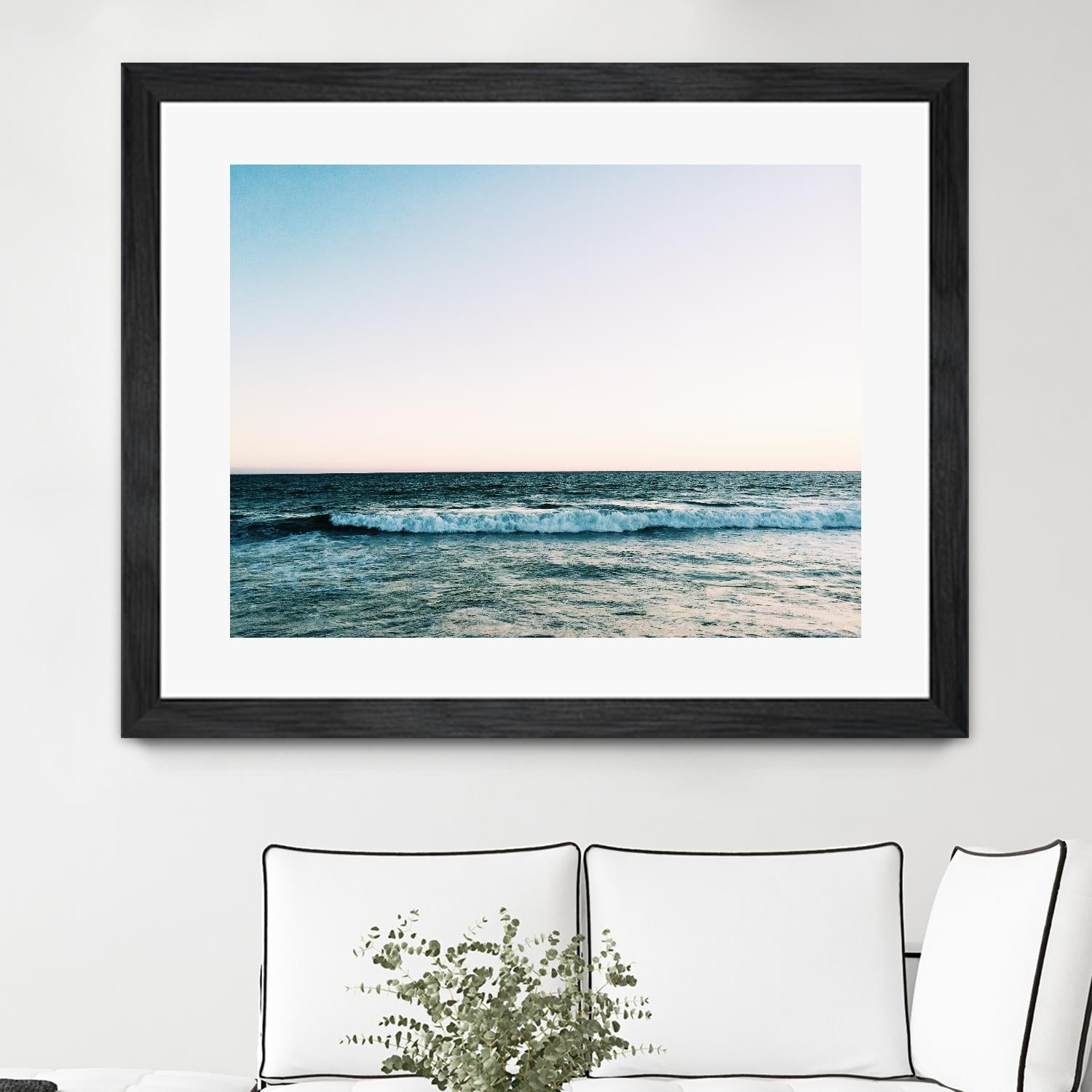 Ocean by Pexels on GIANT ART - white sea scene