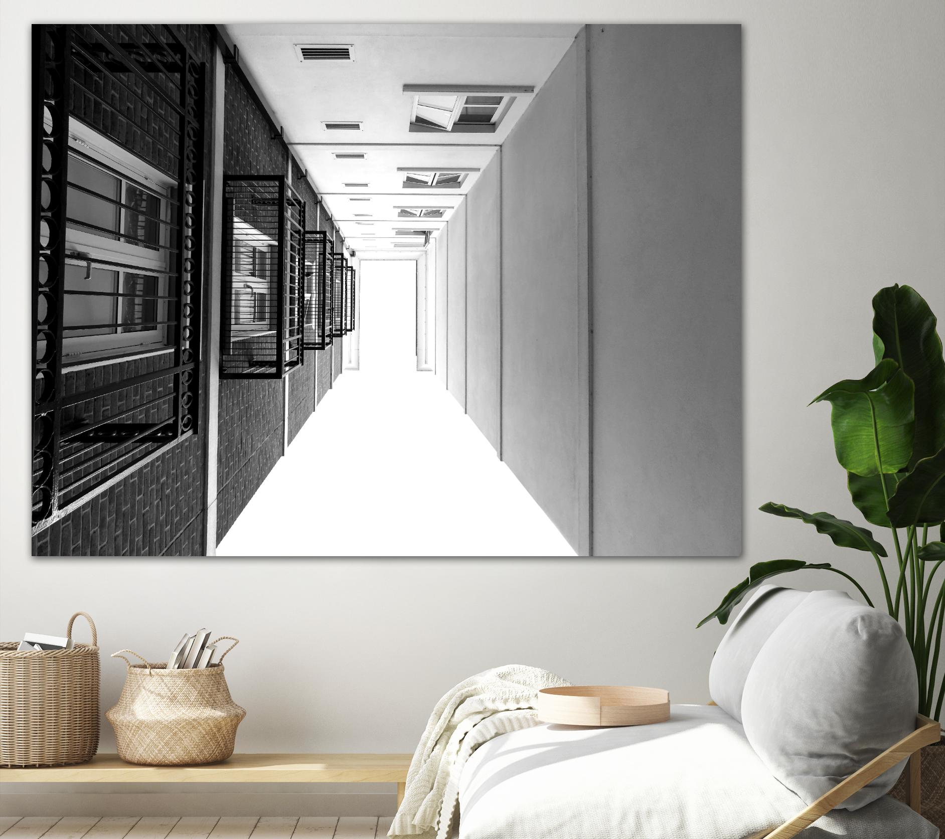 High view by Pexels on GIANT ART - white architectural