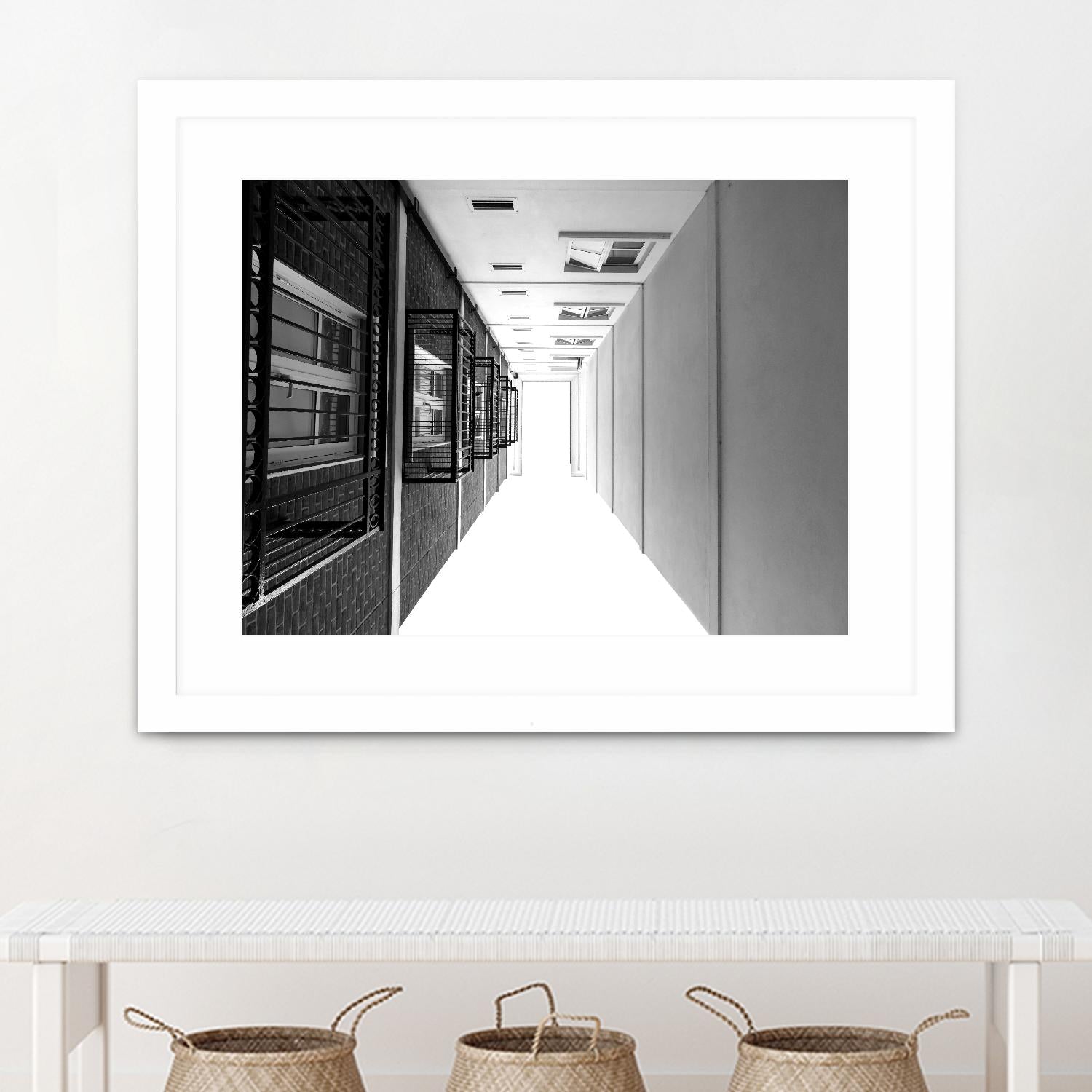 High view by Pexels on GIANT ART - white architectural