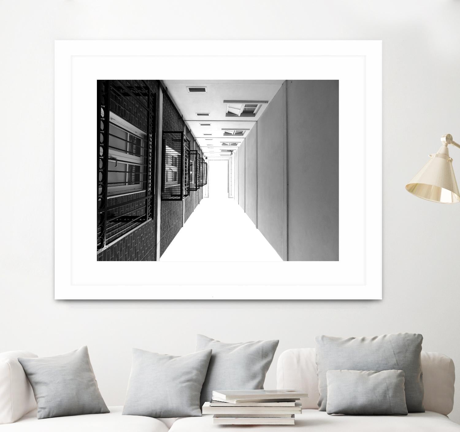 High view by Pexels on GIANT ART - white architectural