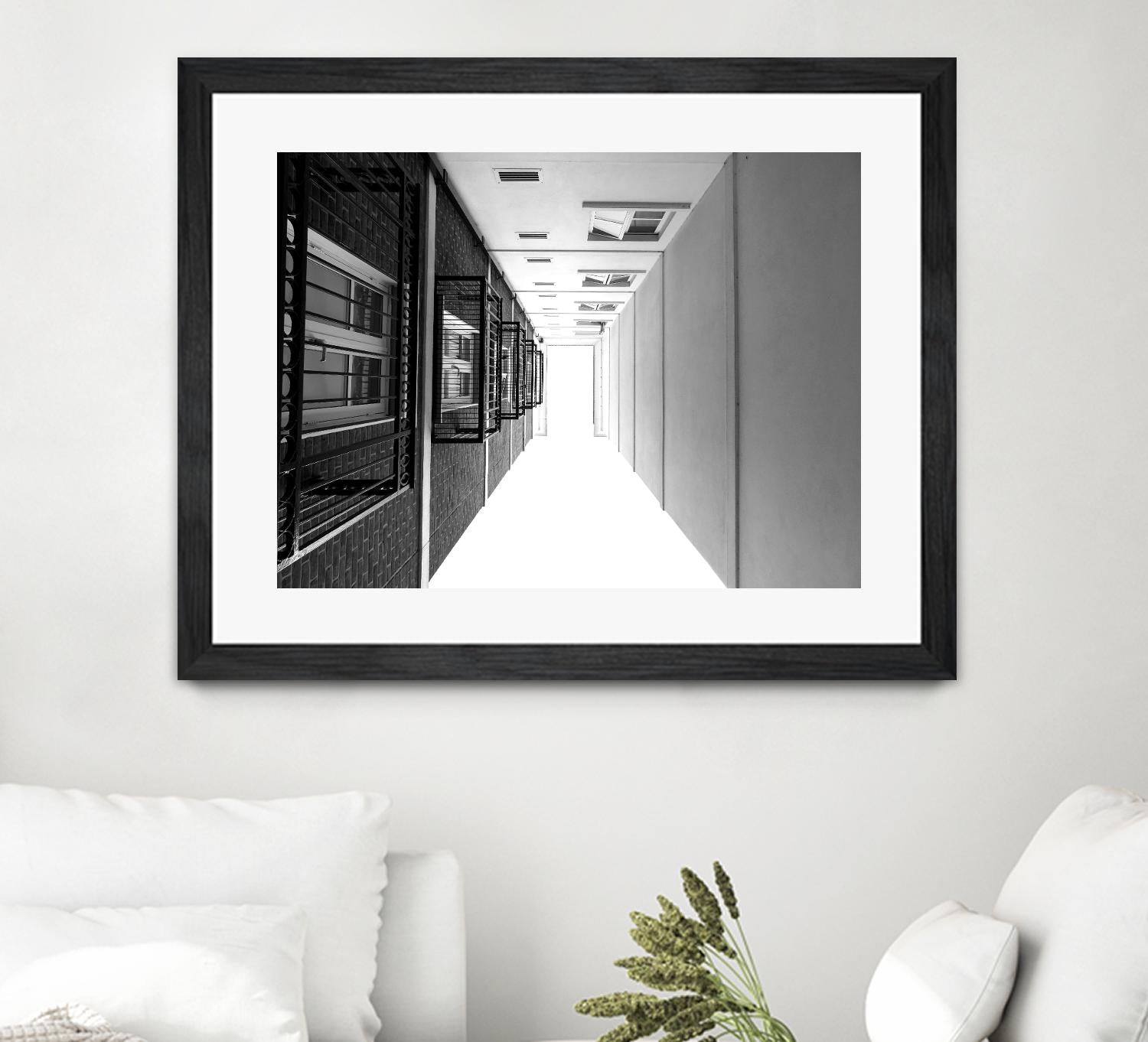 High view by Pexels on GIANT ART - white architectural