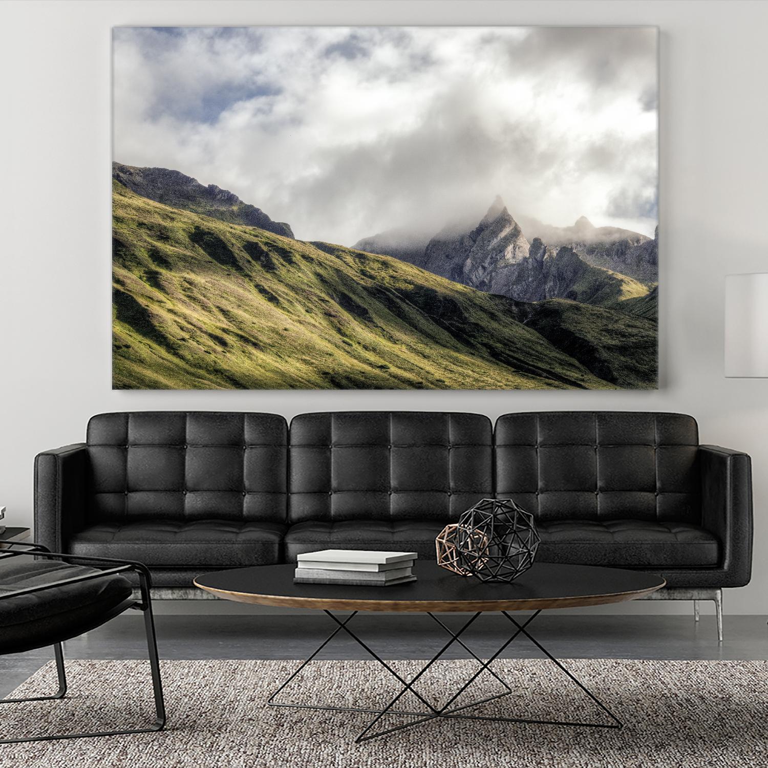 Green landscape by Pexels on GIANT ART - white landscape