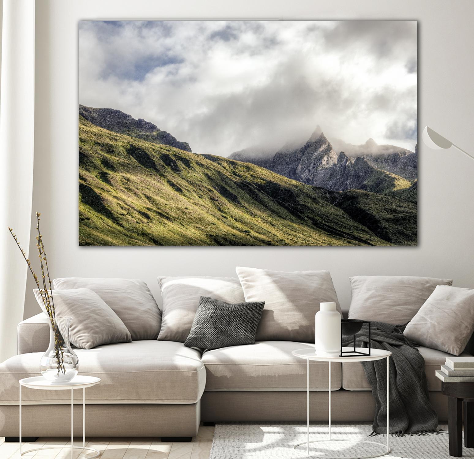 Green landscape by Pexels on GIANT ART - white landscape