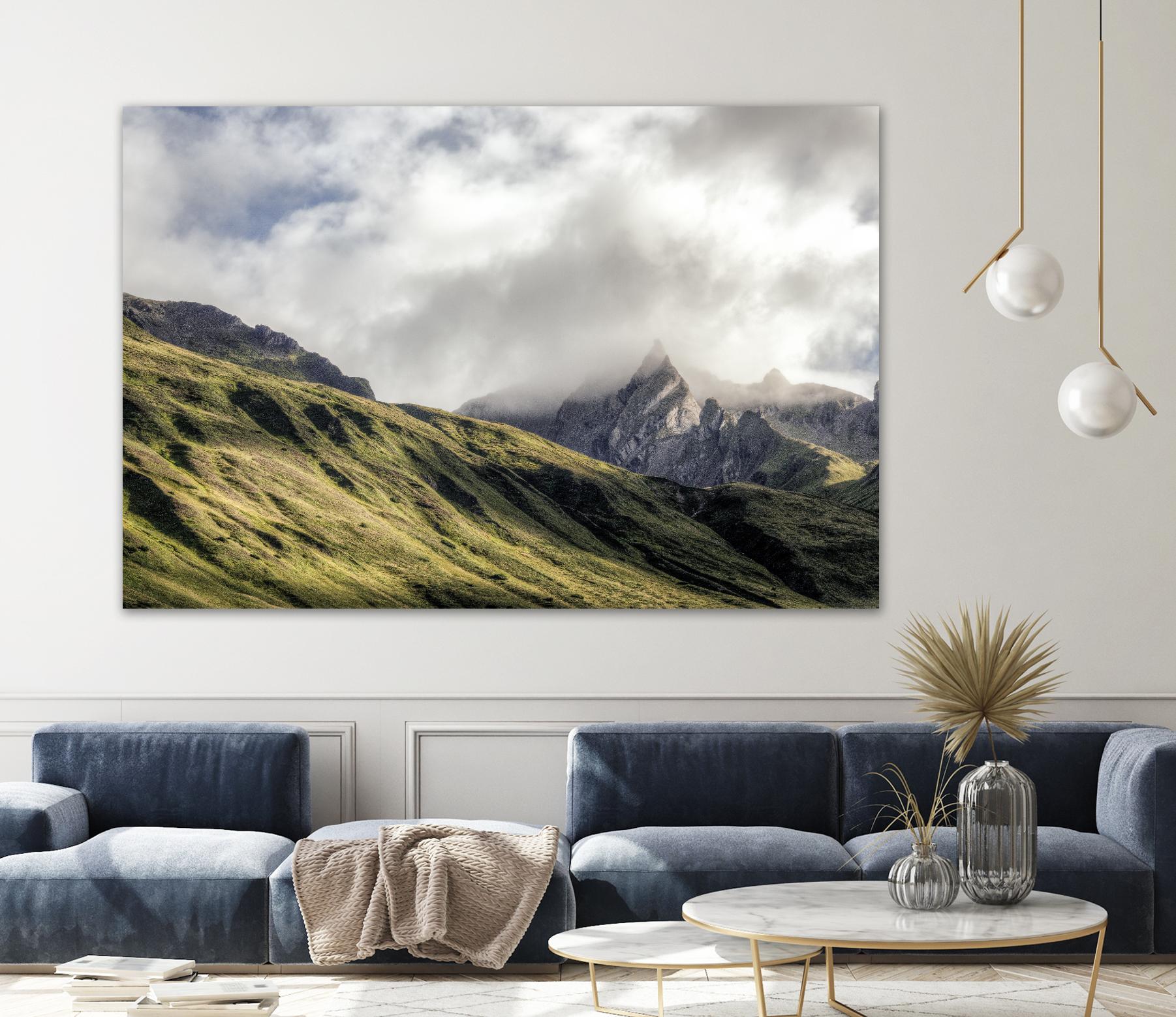 Green landscape by Pexels on GIANT ART - white landscape