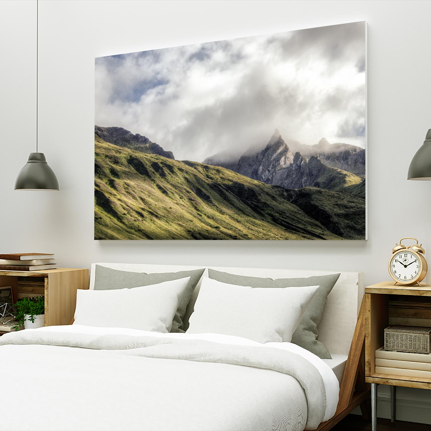 Green landscape by Pexels on GIANT ART - white landscape