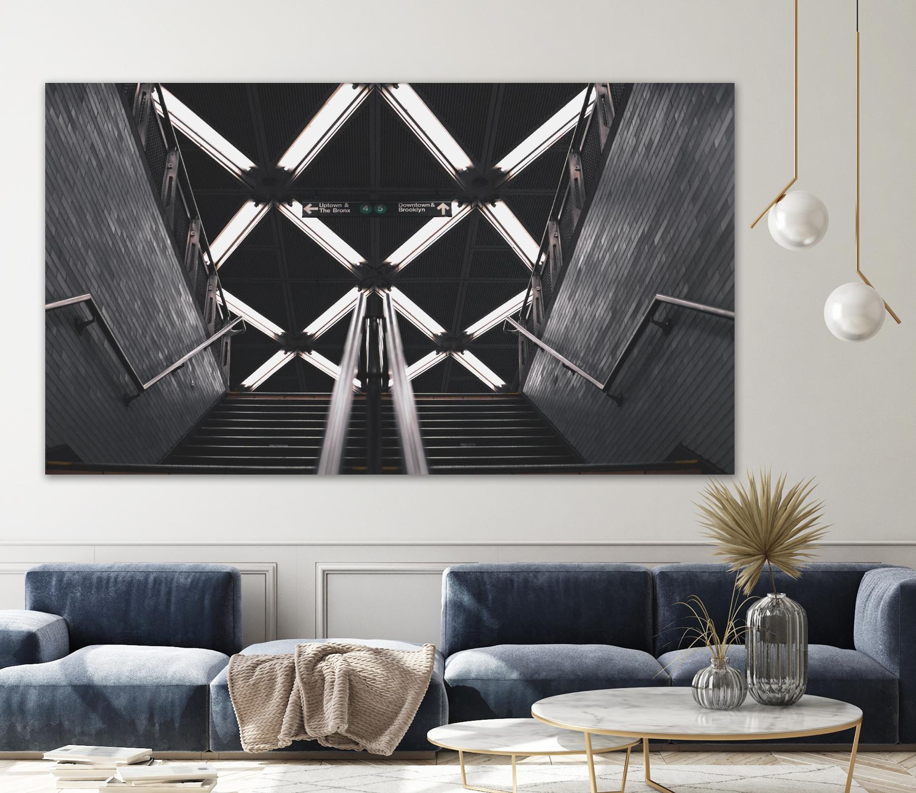 Uptown or downtown by Pexels on GIANT ART - white city scene