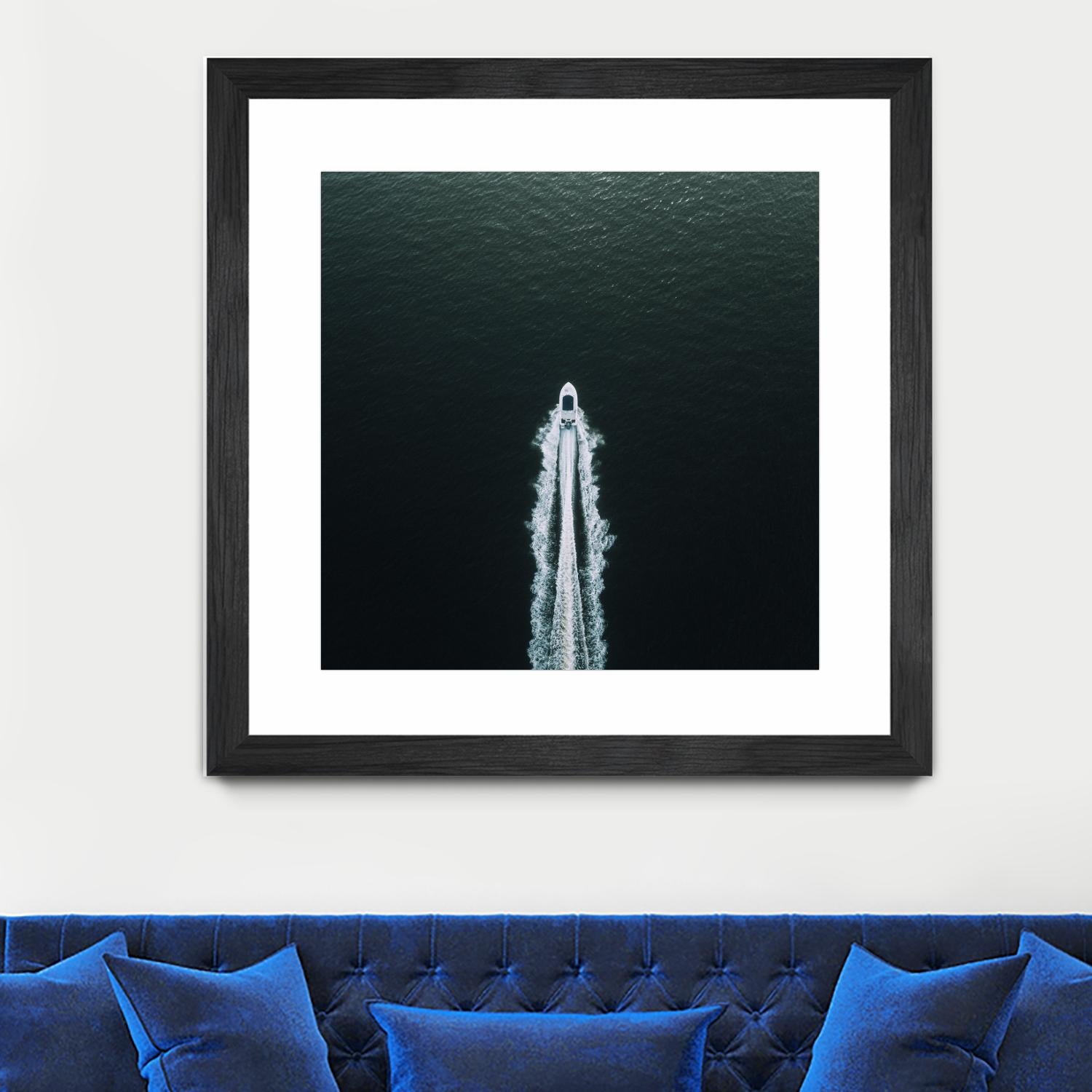 Row your boat by Pexels on GIANT ART - black nautical