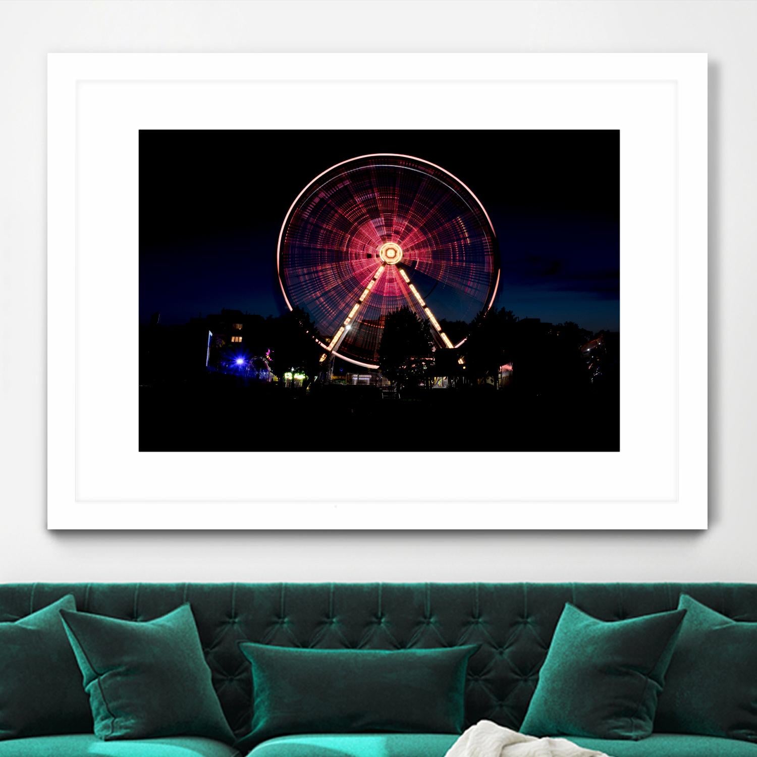 Big Wheel by Pexels on GIANT ART - black leisure