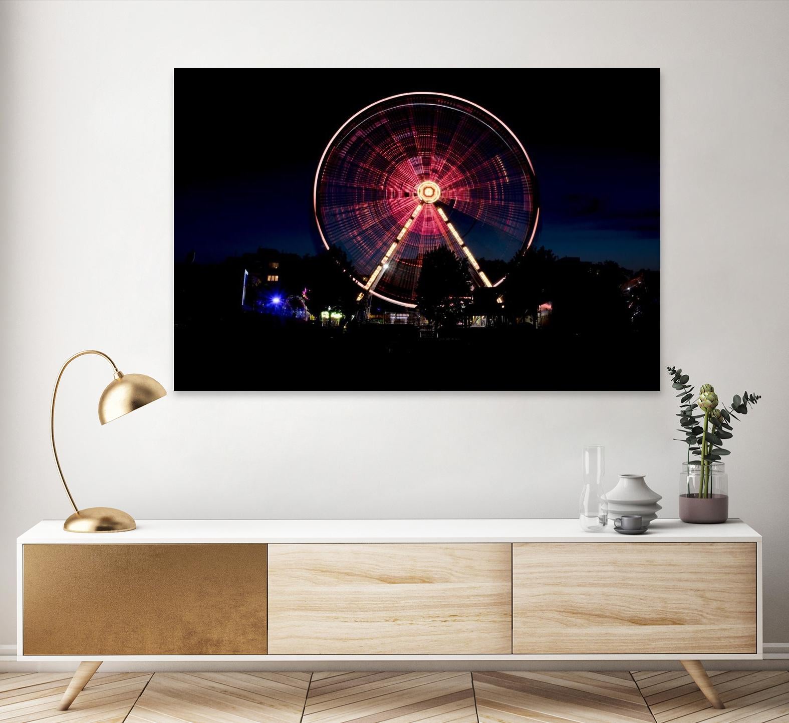 Big Wheel by Pexels on GIANT ART - black leisure