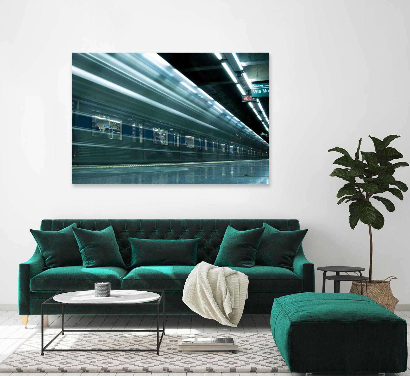 Fast Metro by Pexels on GIANT ART - white photo art