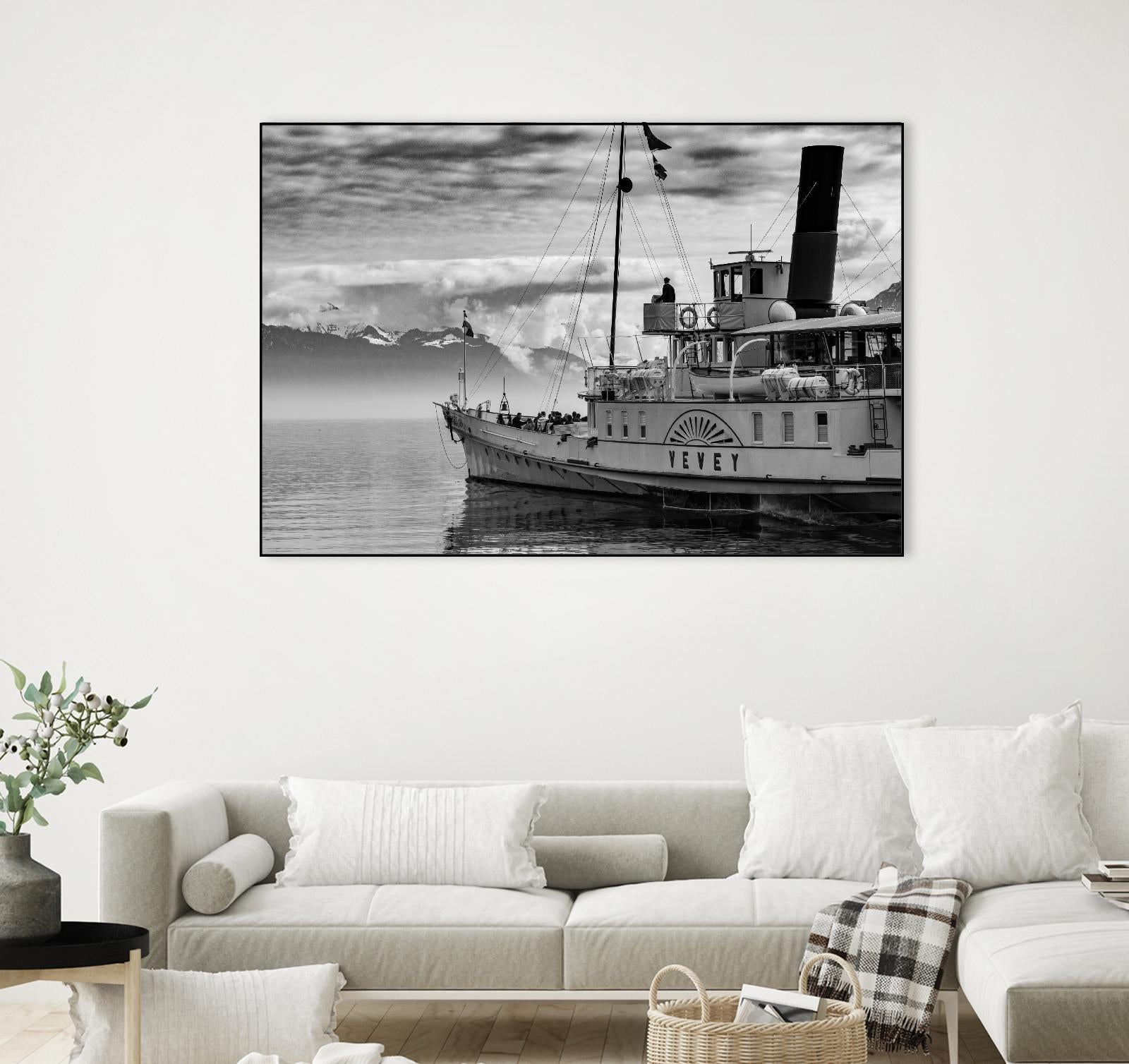Vevey by Pexels on GIANT ART - white nautical