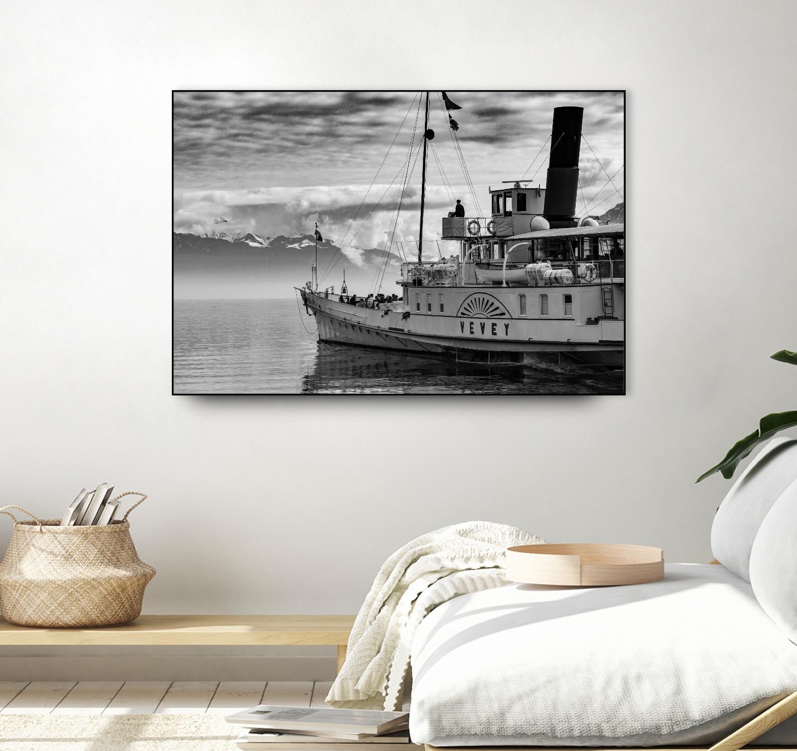 Vevey by Pexels on GIANT ART - white nautical