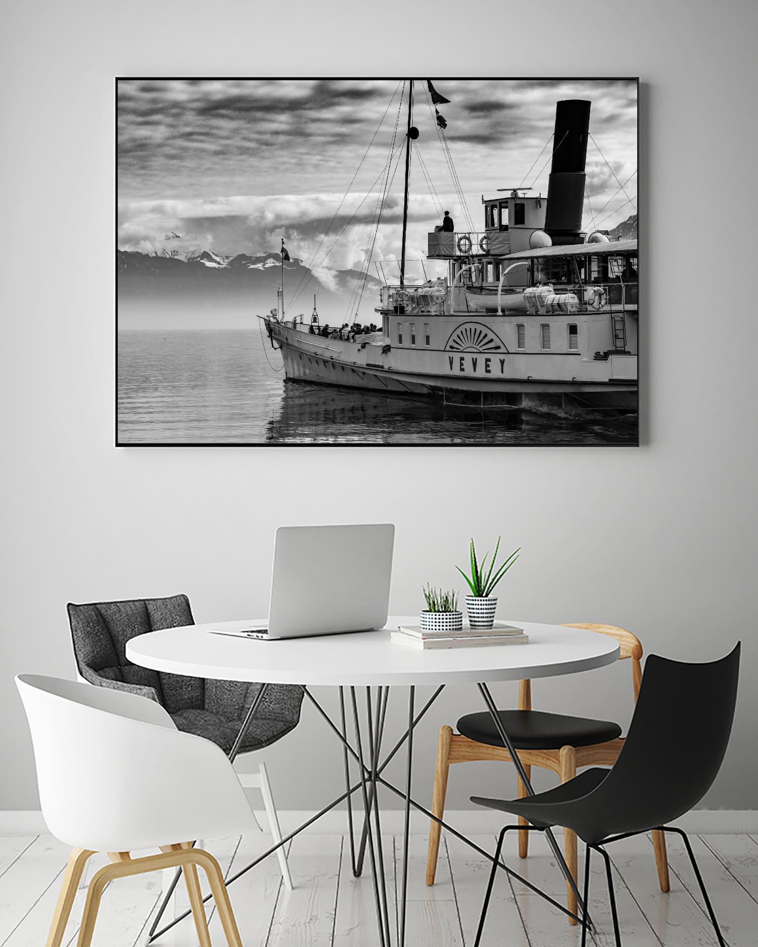 Vevey by Pexels on GIANT ART - white nautical