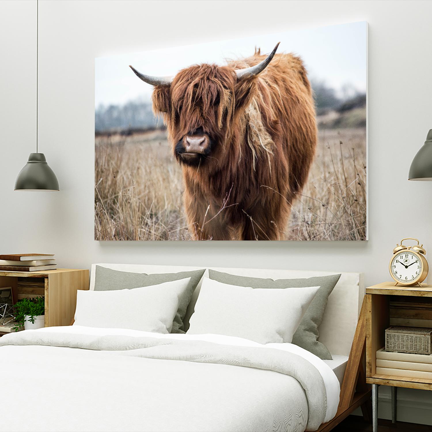 Grazing by Pexels on GIANT ART - black animals