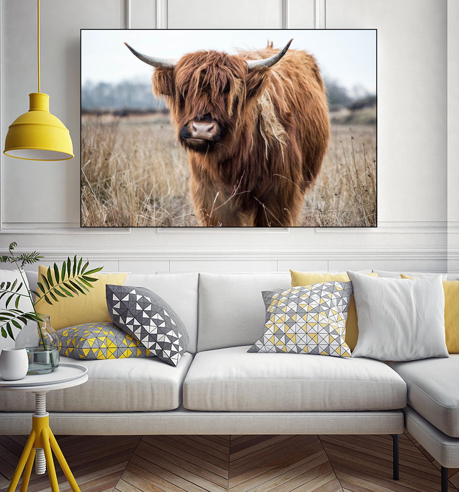 Grazing by Pexels on GIANT ART - black animals