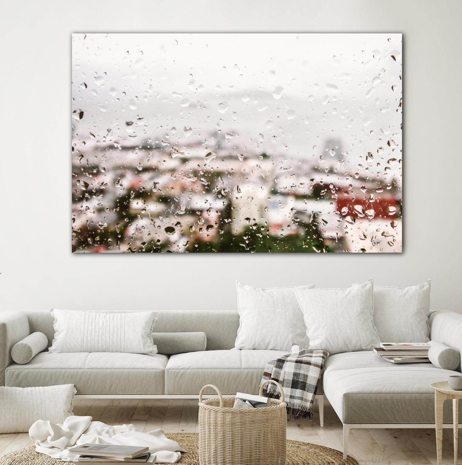 Blurry view by Pexels on GIANT ART - red photo art