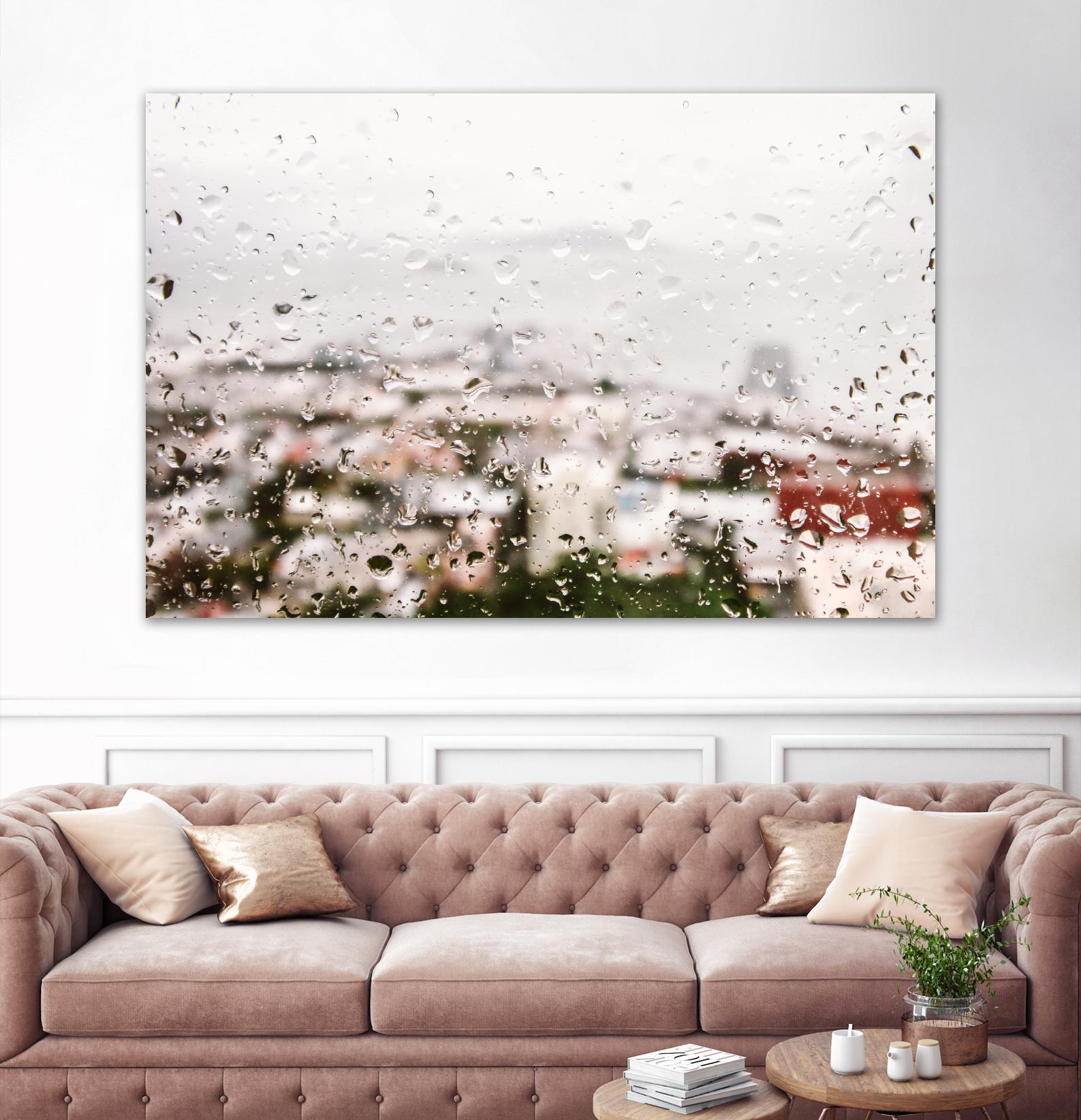 Blurry view by Pexels on GIANT ART - red photo art