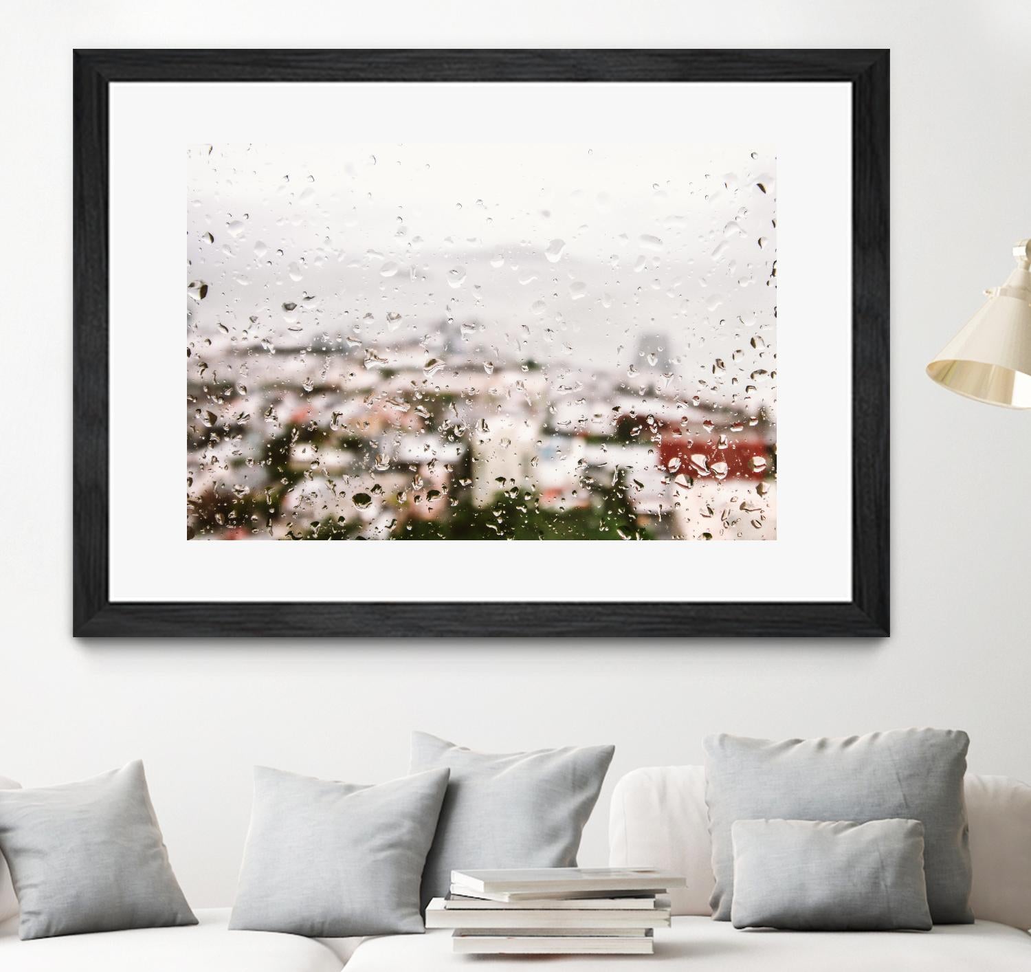 Blurry view by Pexels on GIANT ART - red photo art