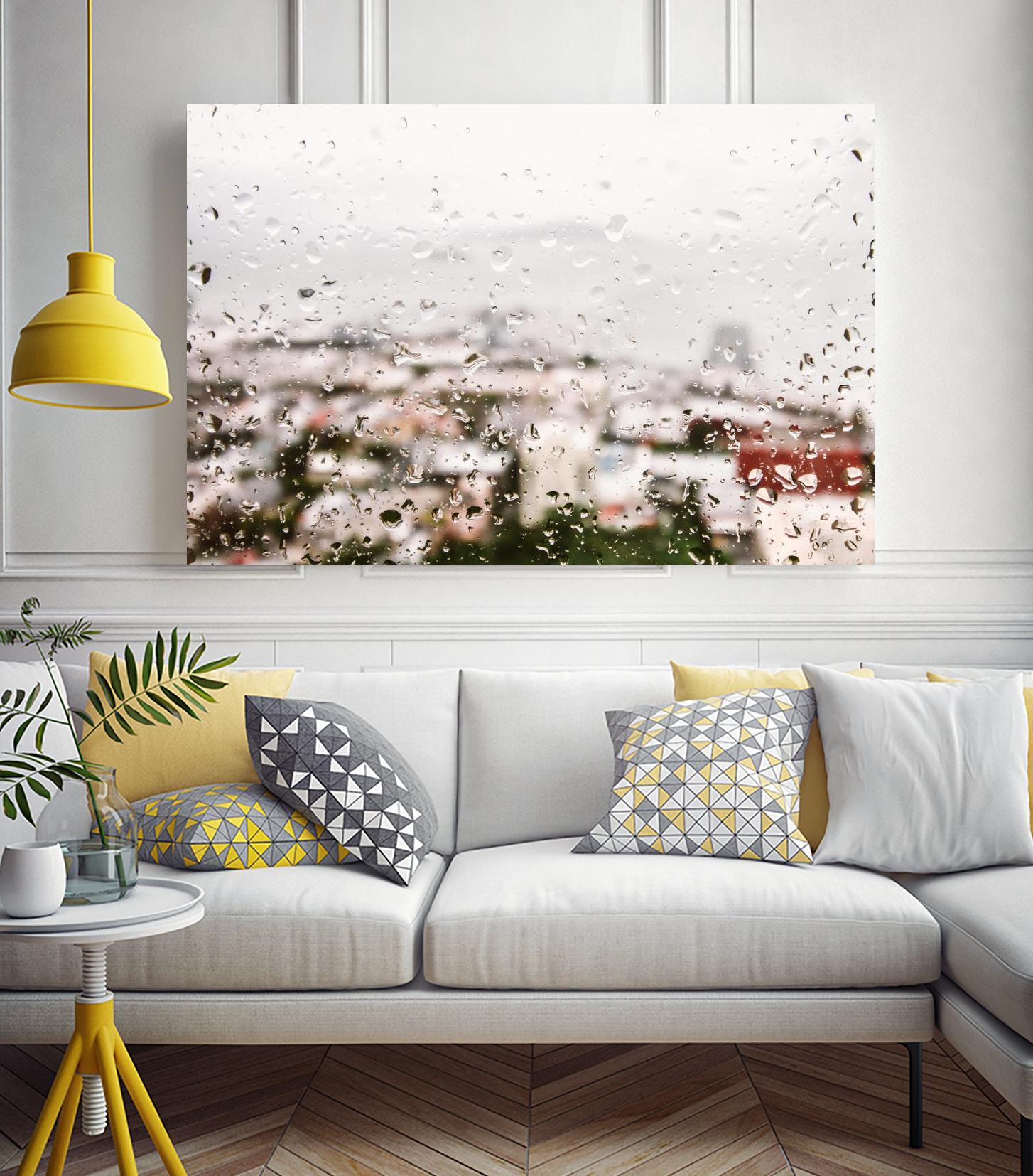 Blurry view by Pexels on GIANT ART - red photo art