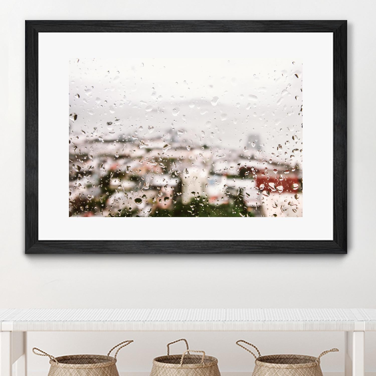 Blurry view by Pexels on GIANT ART - red photo art