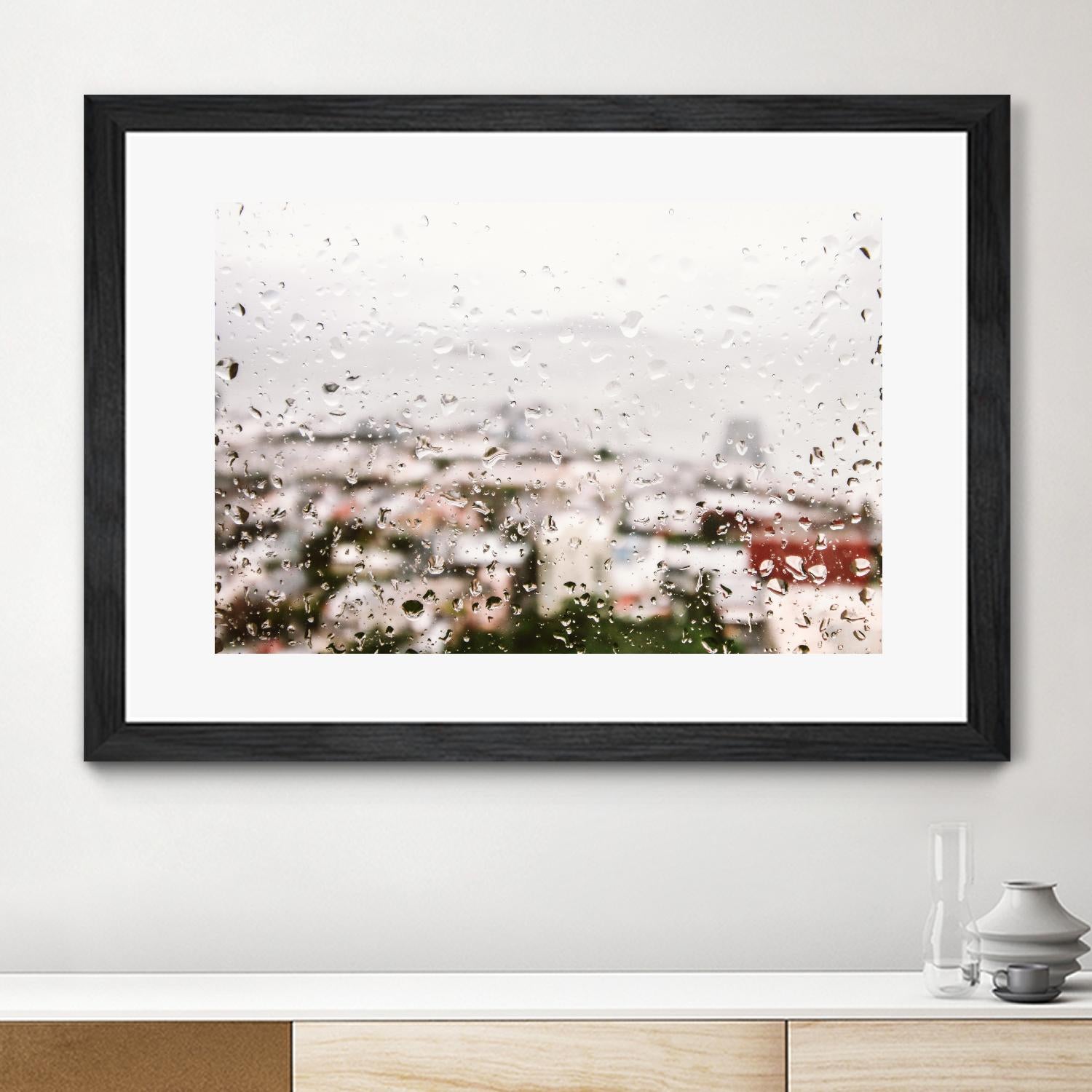 Blurry view by Pexels on GIANT ART - red photo art