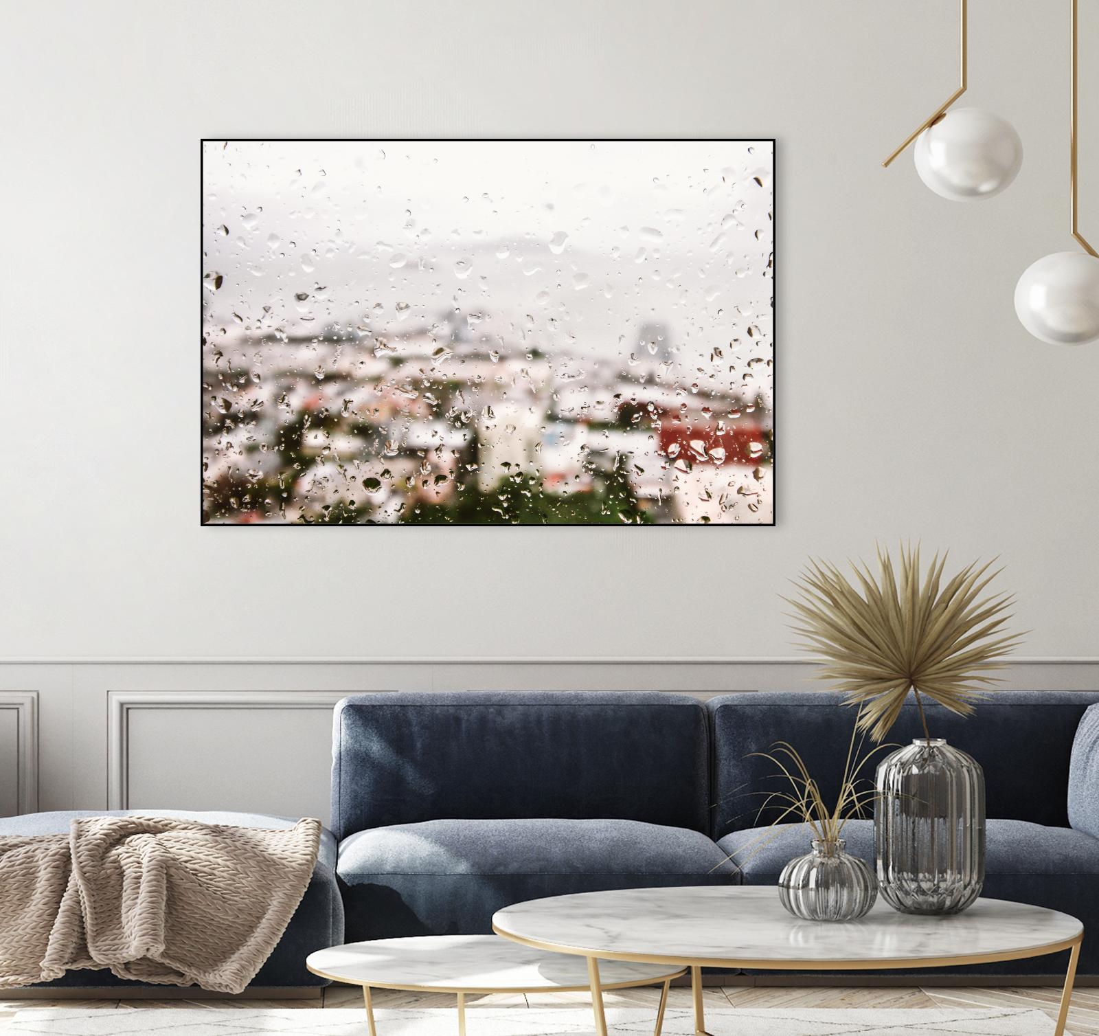 Blurry view by Pexels on GIANT ART - red photo art