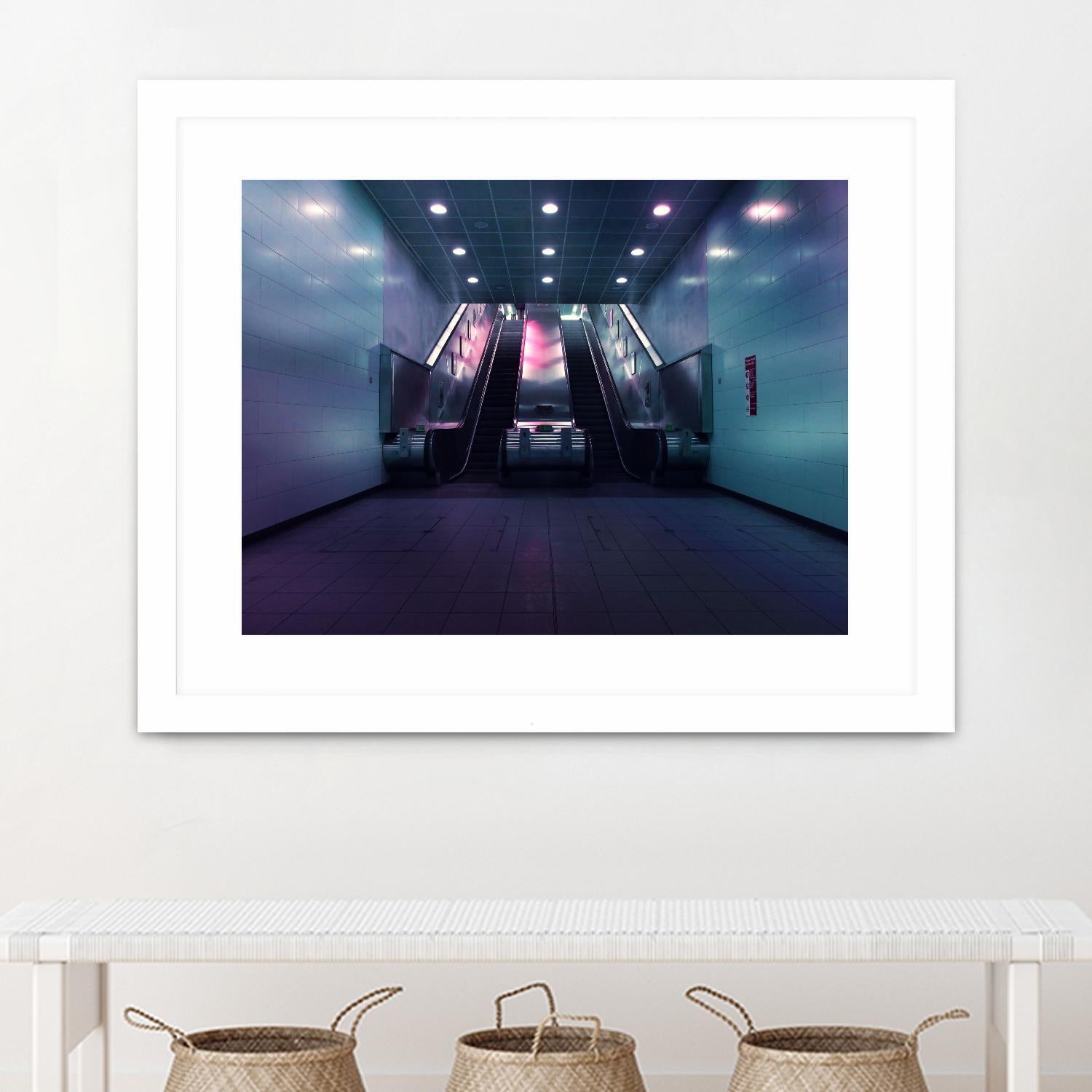 Up or down by Pexels on GIANT ART - pink photo art