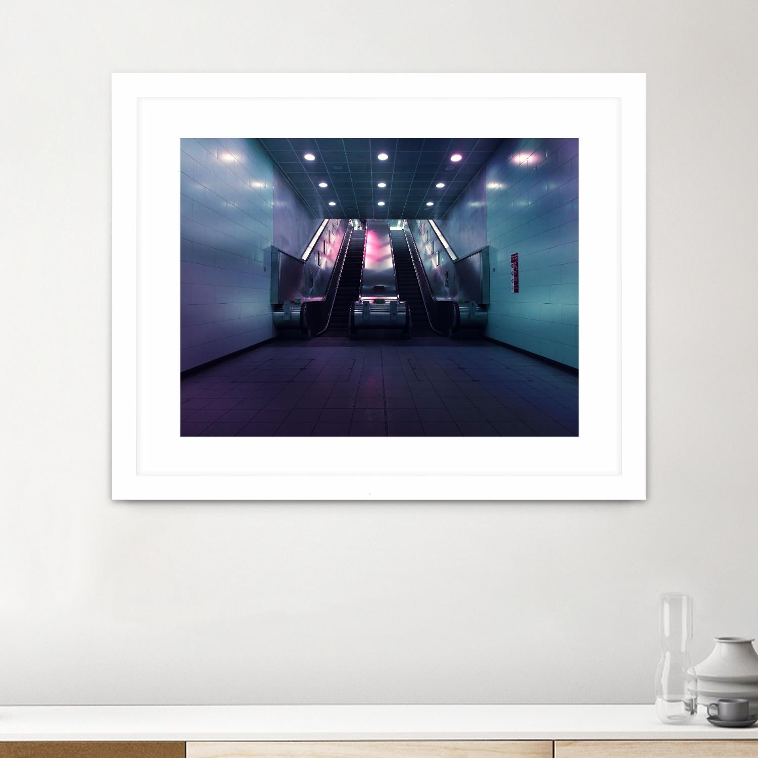 Up or down by Pexels on GIANT ART - pink photo art