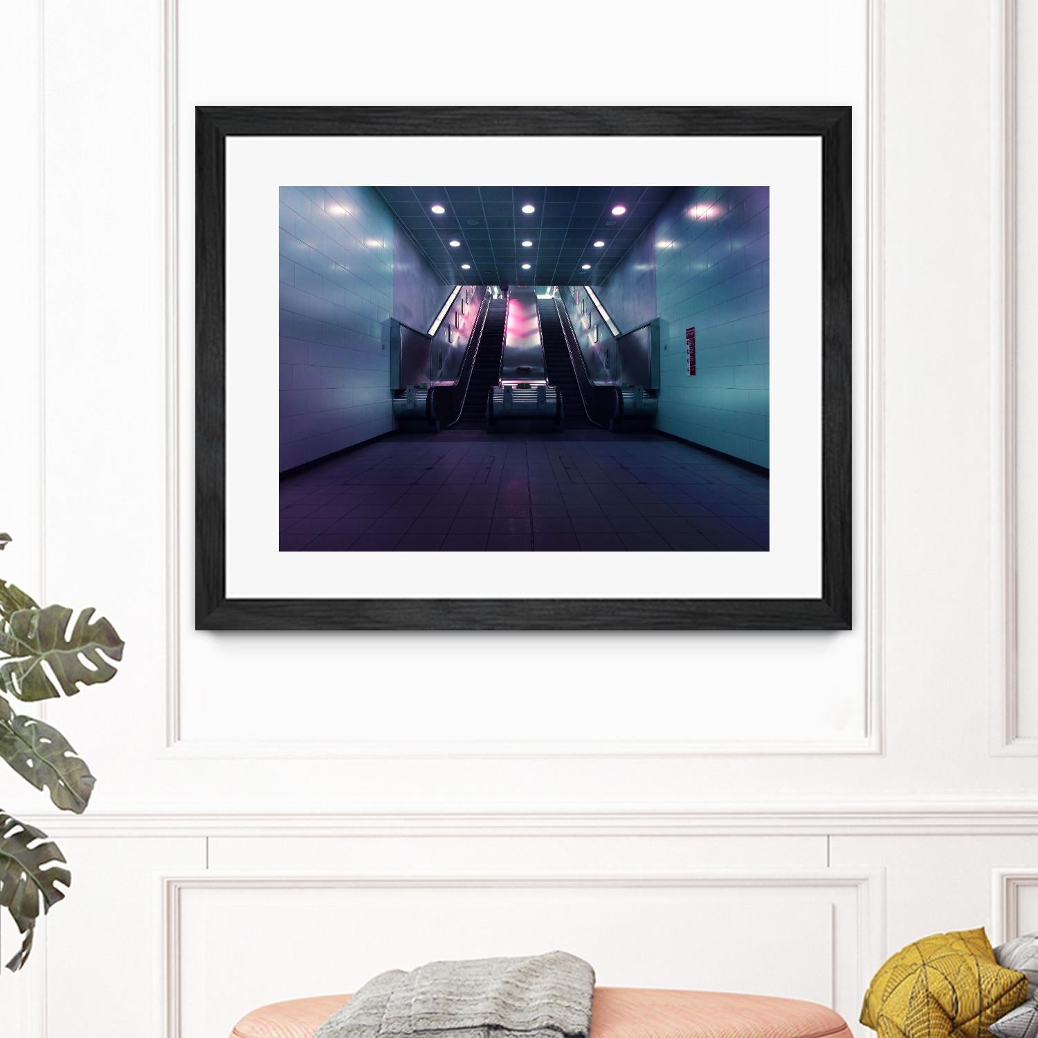 Up or down by Pexels on GIANT ART - pink photo art