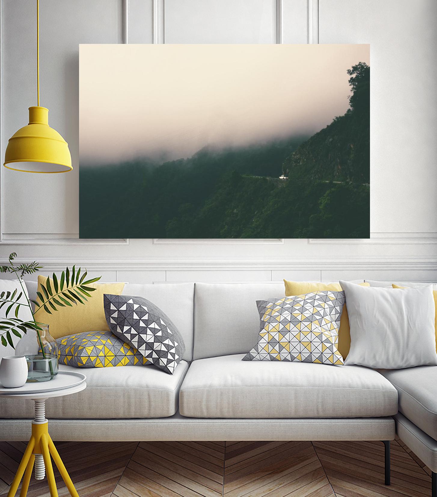 On the edge by Pexels on GIANT ART - white landscape