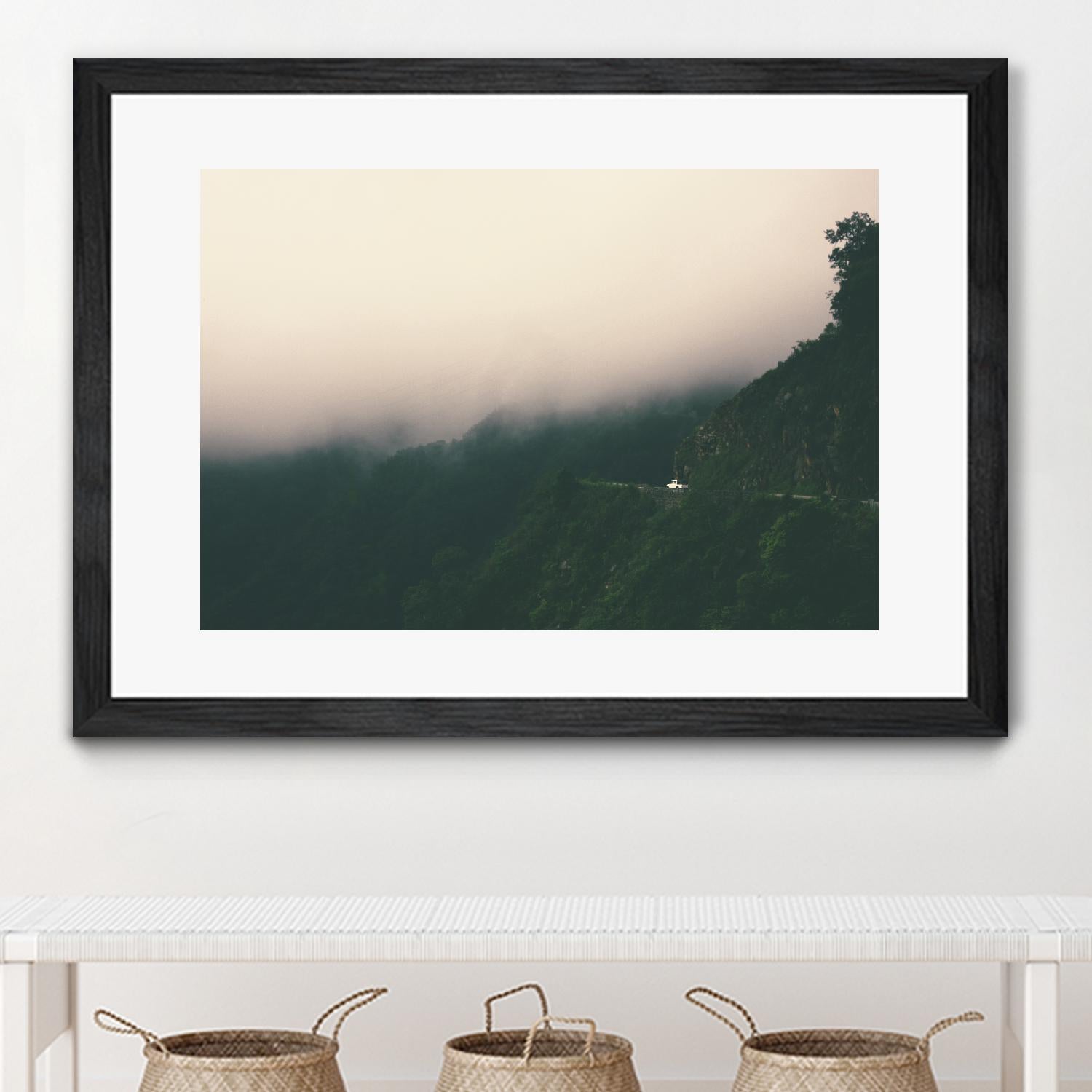 On the edge by Pexels on GIANT ART - white landscape