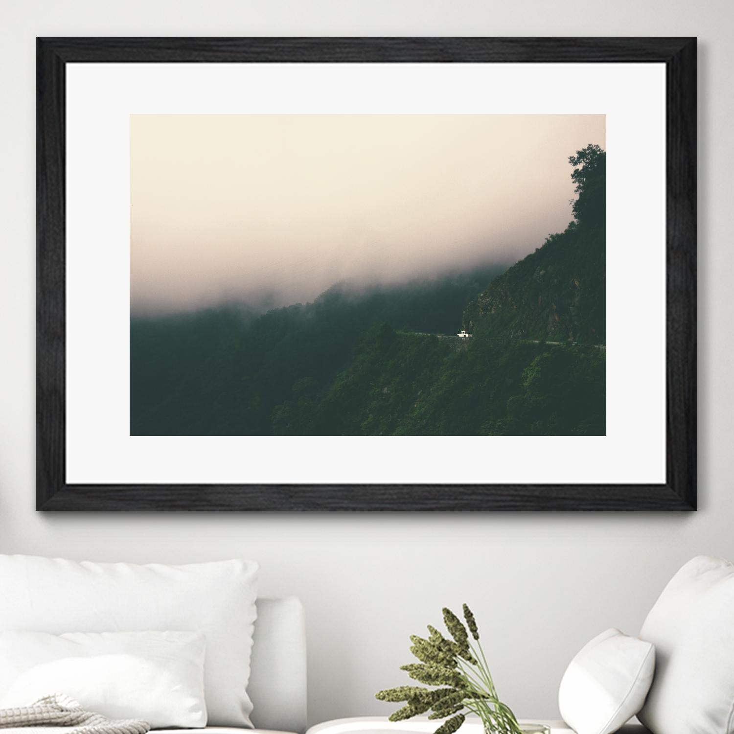 On the edge by Pexels on GIANT ART - white landscape