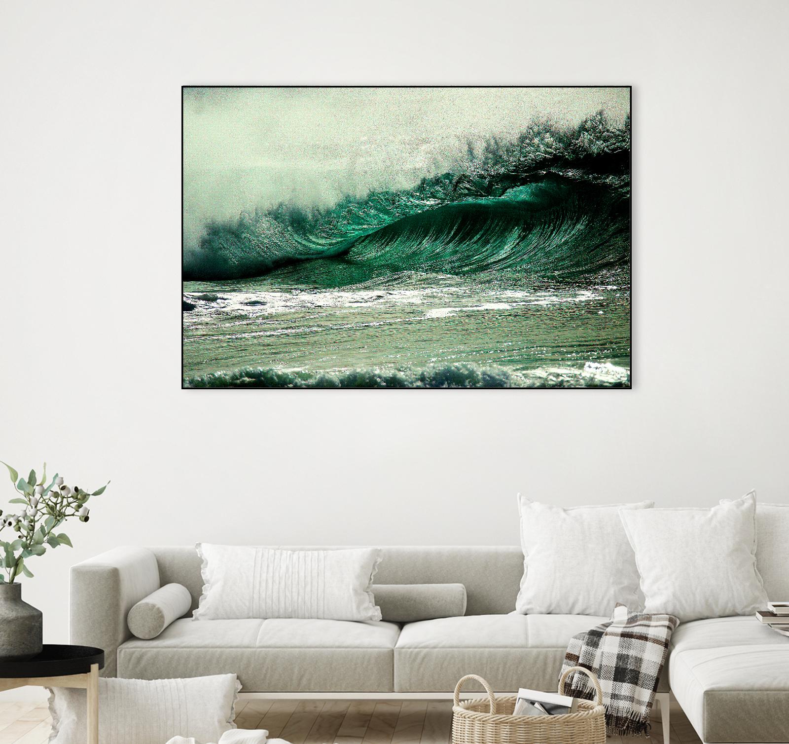 Broken waves by Pexels on GIANT ART - white sea scene
