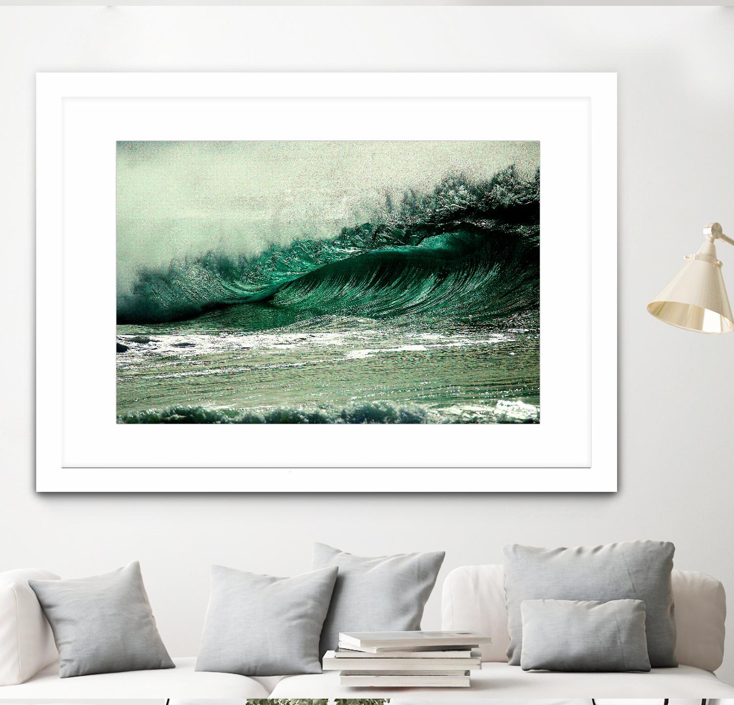 Broken waves by Pexels on GIANT ART - white sea scene