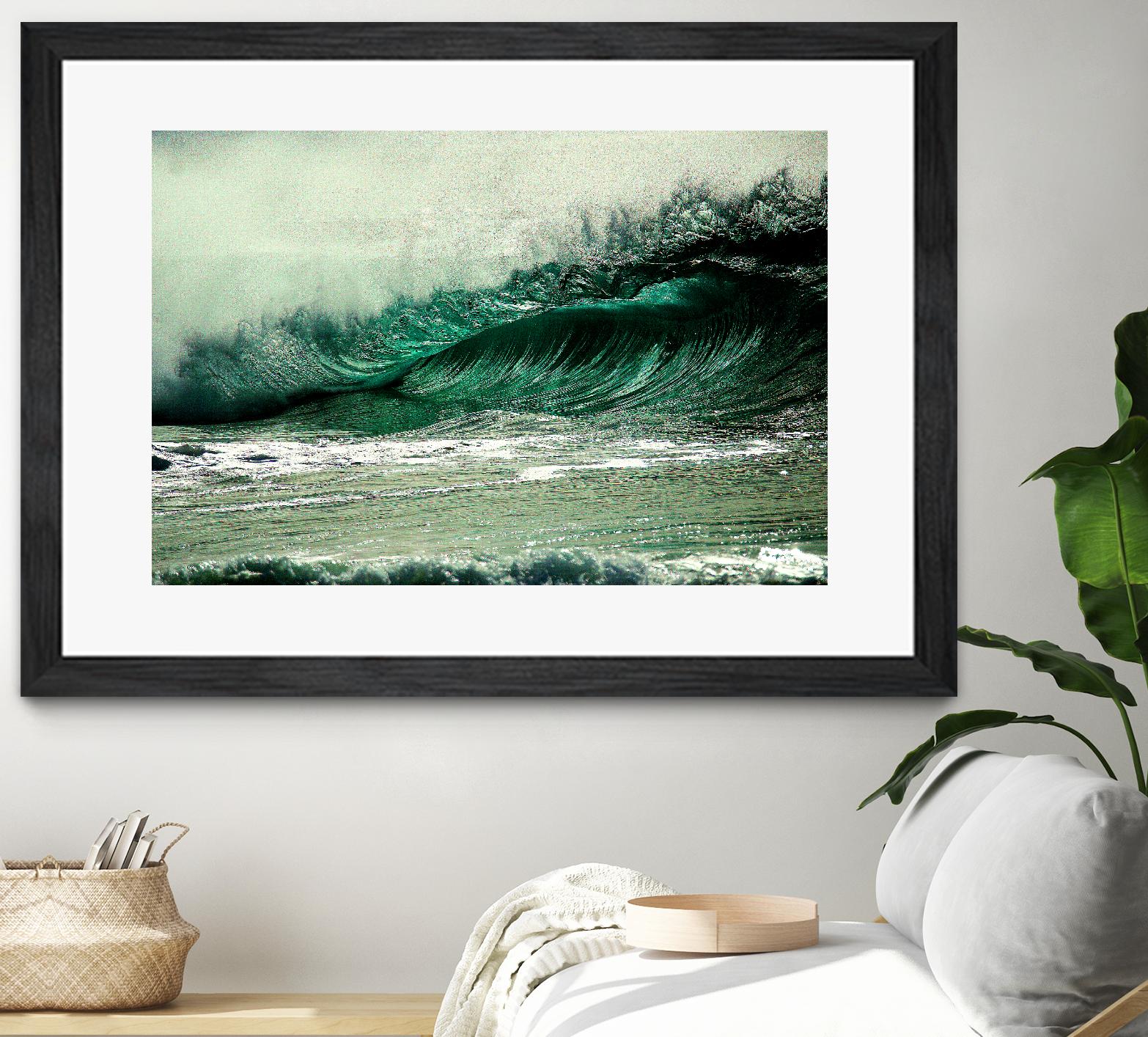 Broken waves by Pexels on GIANT ART - white sea scene