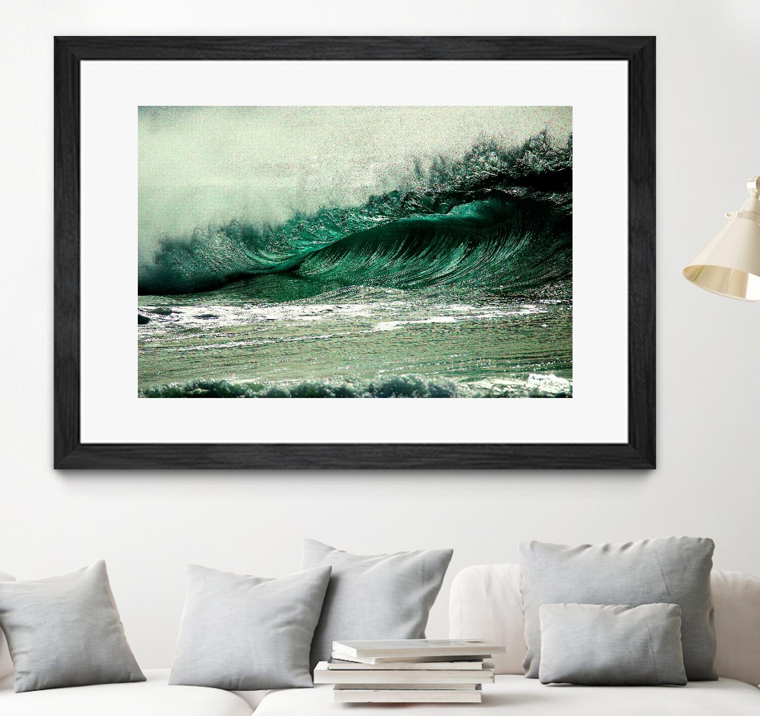 Broken waves by Pexels on GIANT ART - white sea scene