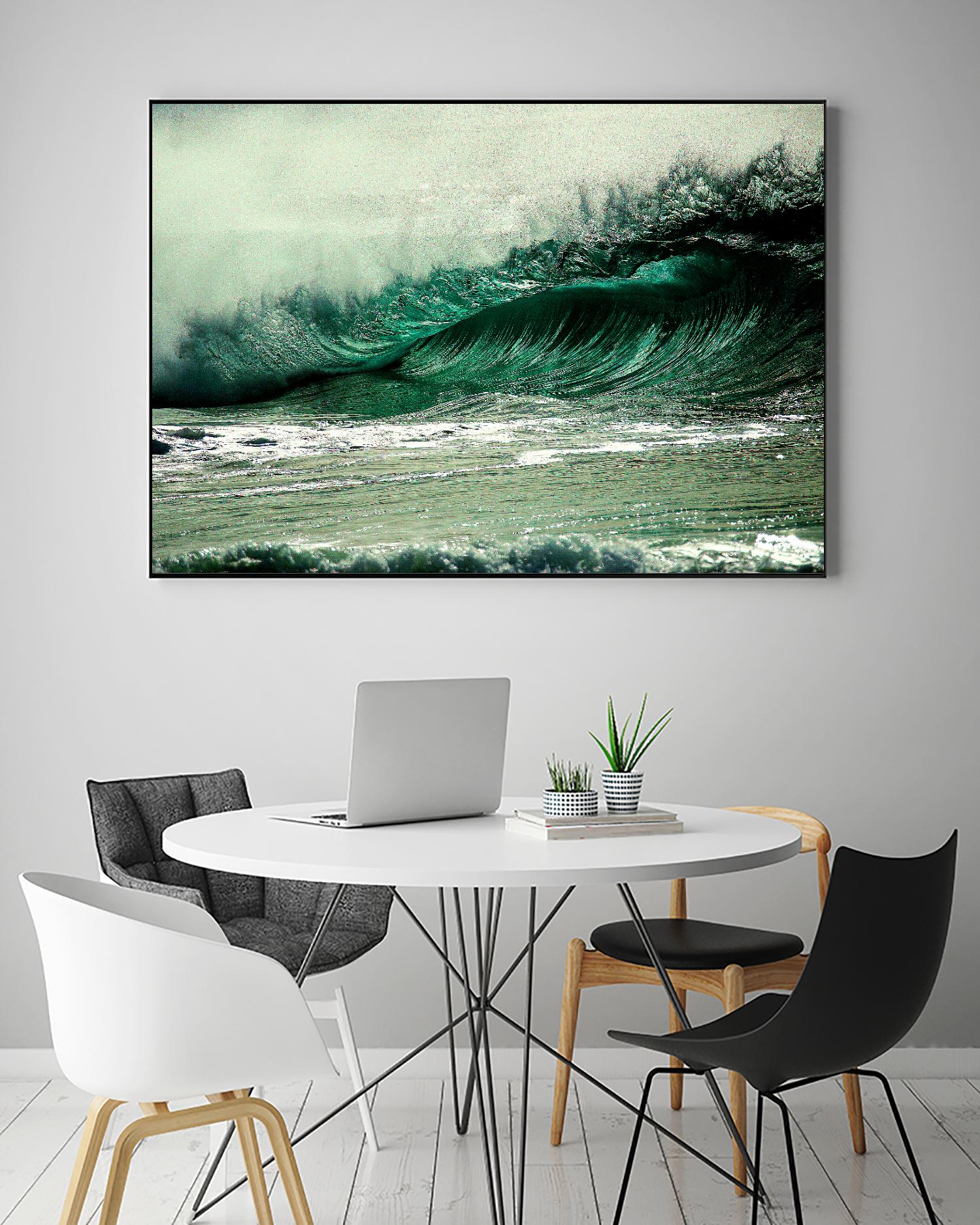 Broken waves by Pexels on GIANT ART - white sea scene