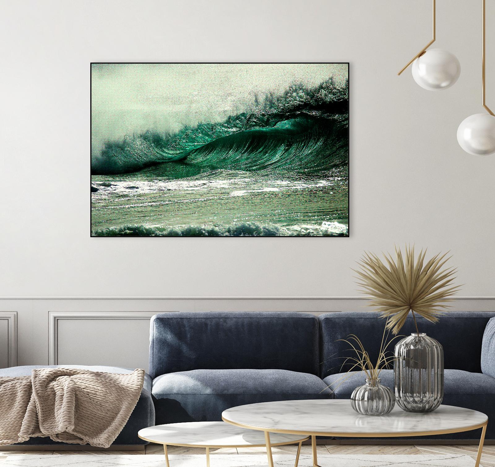 Broken waves by Pexels on GIANT ART - white sea scene