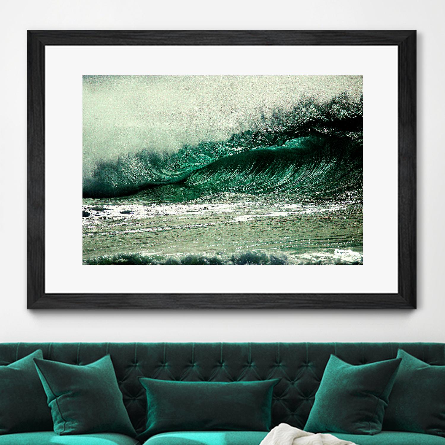 Broken waves by Pexels on GIANT ART - white sea scene