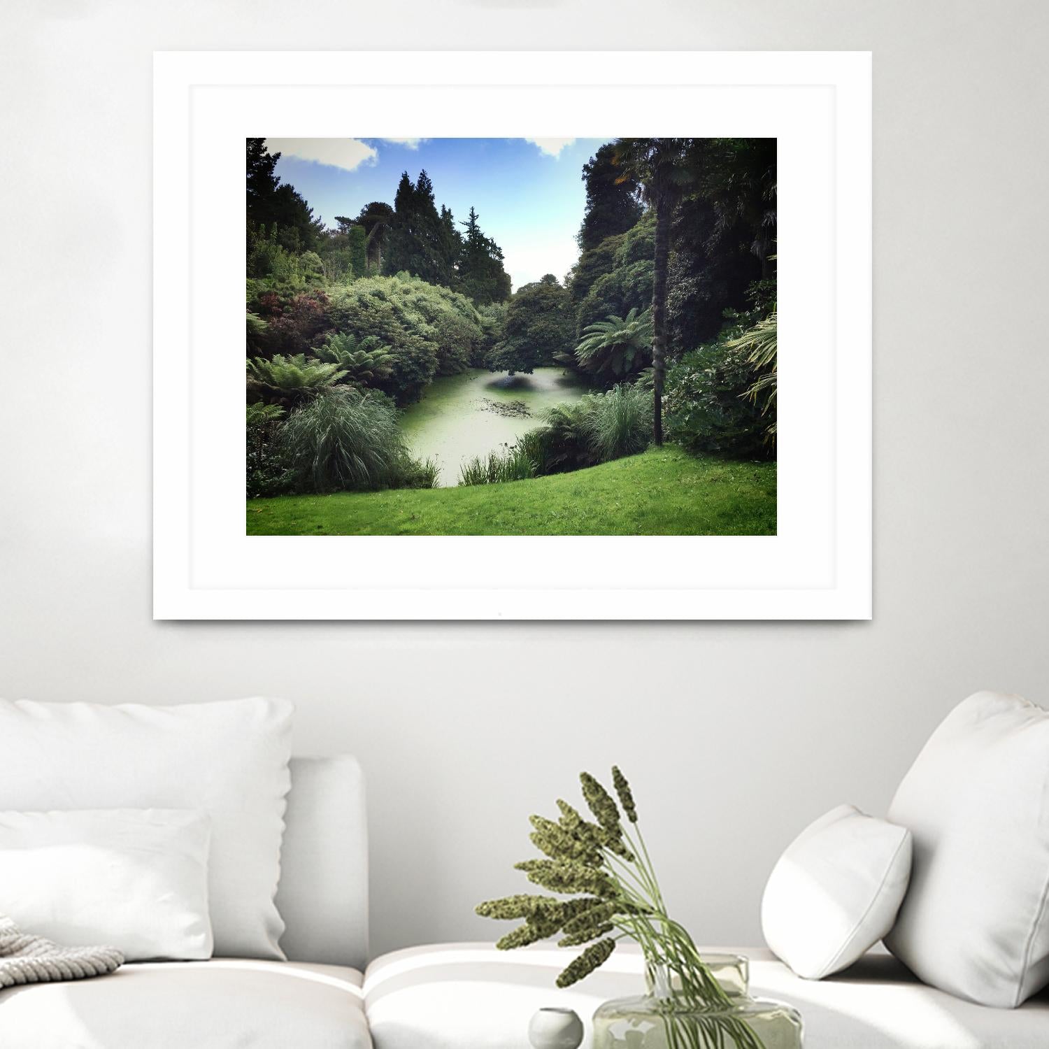 Swamp by Pexels on GIANT ART - green landscape