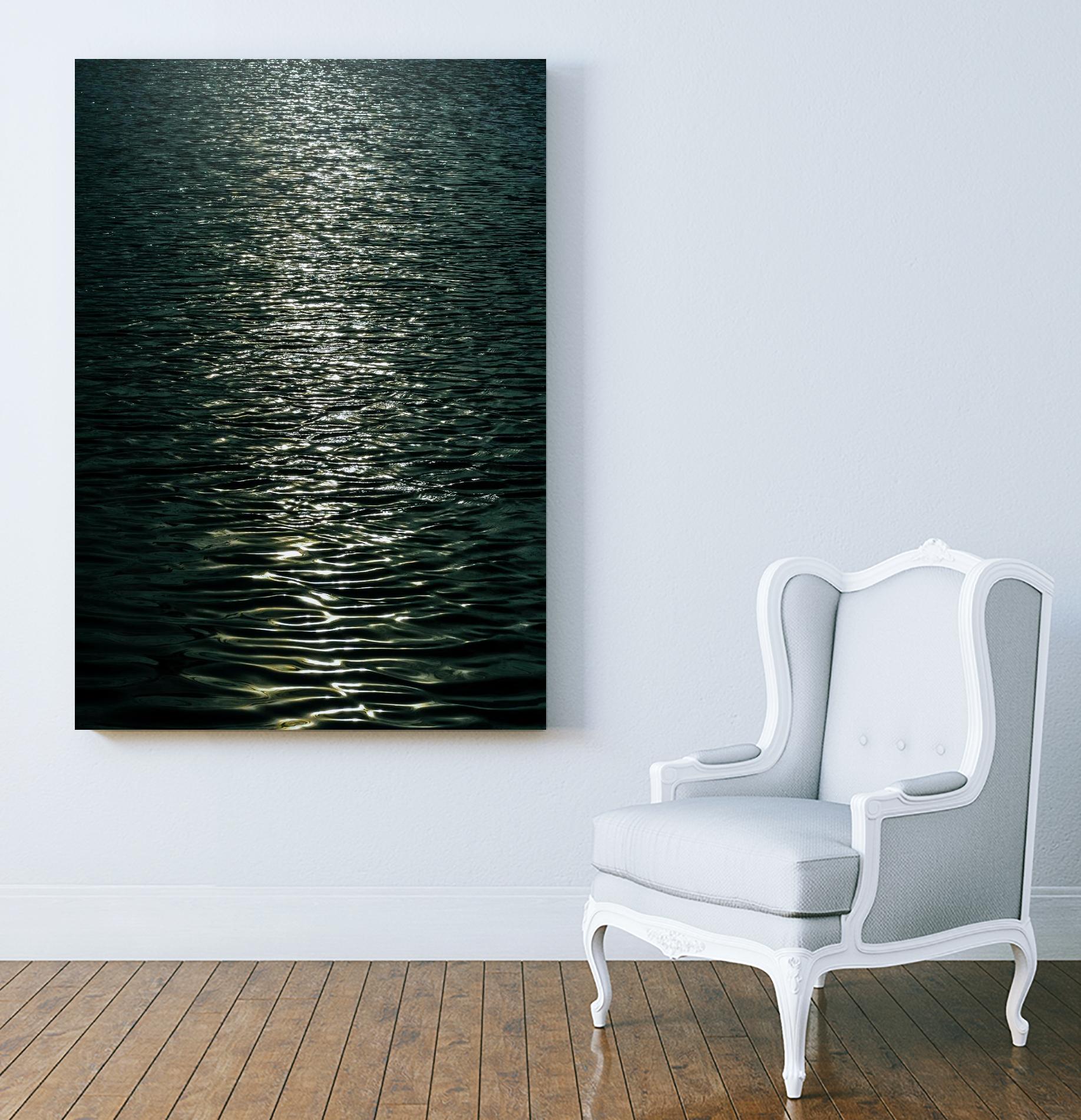 Moon light by Pexels on GIANT ART - black sea scene
