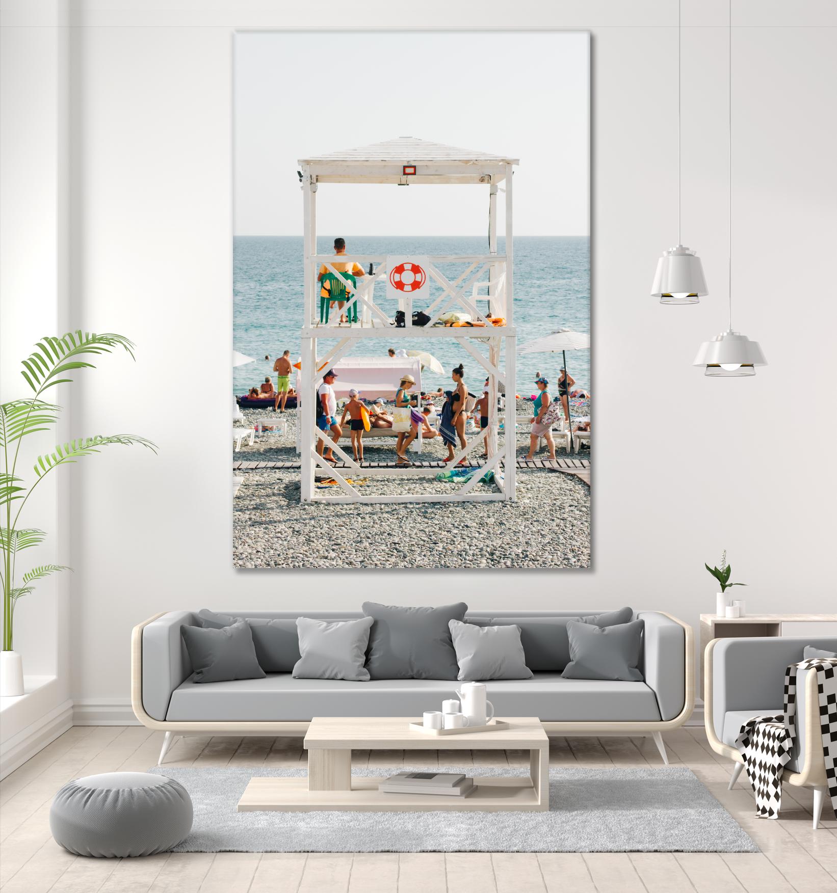 On duty by Pexels on GIANT ART - red sea scene