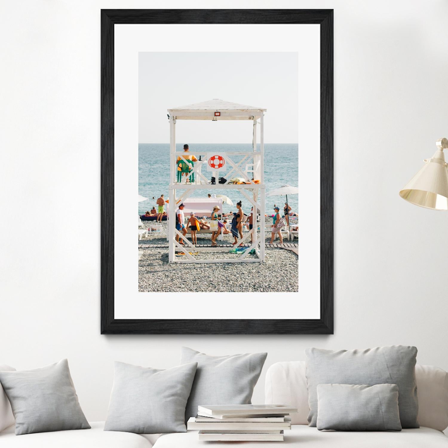 On duty by Pexels on GIANT ART - red sea scene