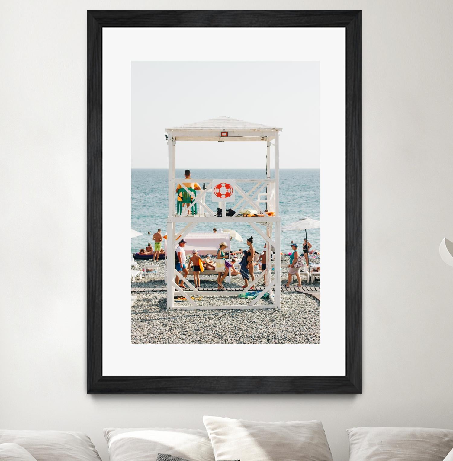 On duty by Pexels on GIANT ART - red sea scene